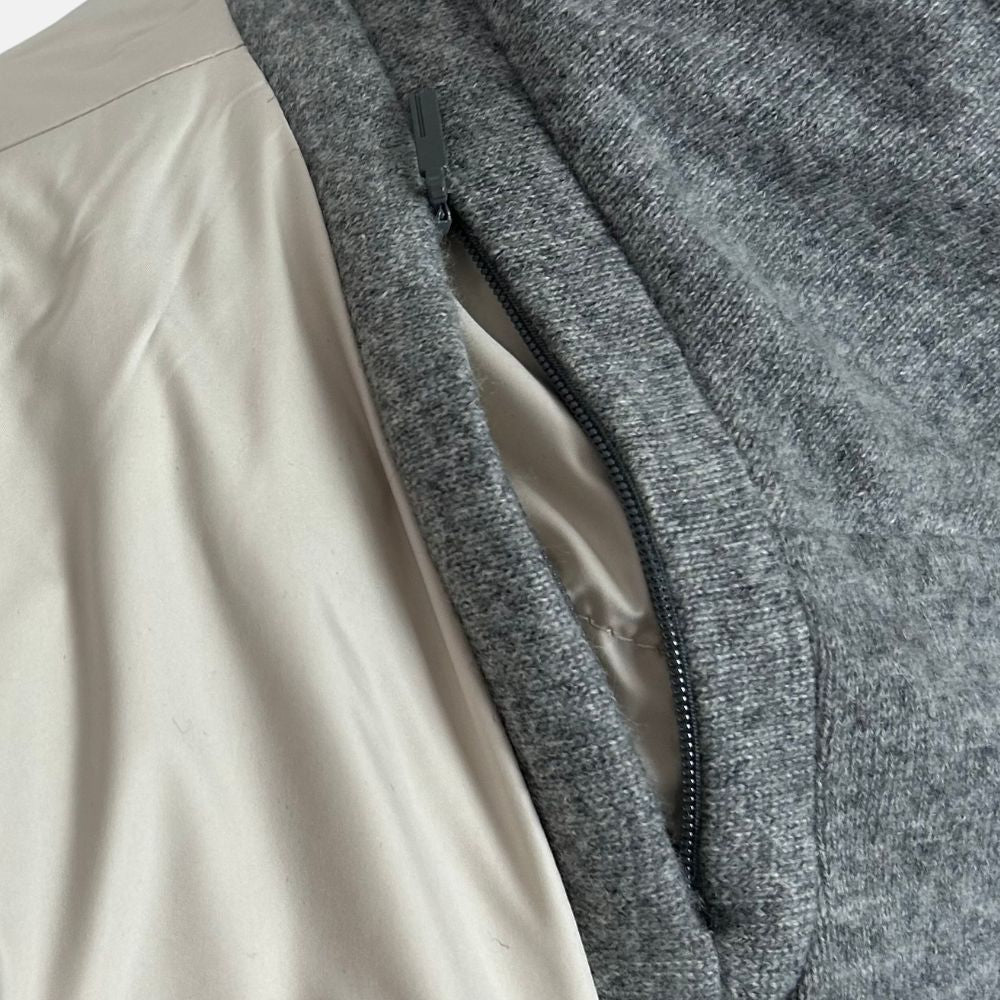 Jerseywear Coat Grey Detachable Hood