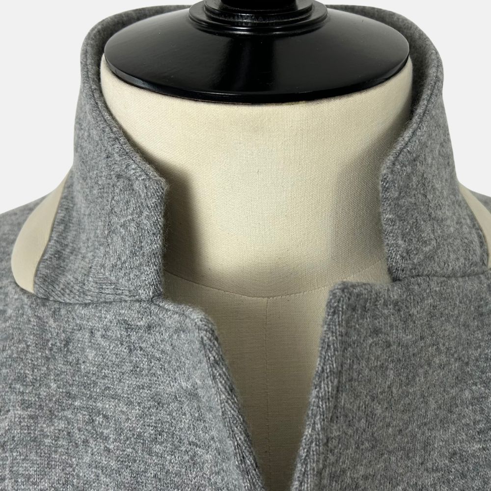Jerseywear Coat Grey Detachable Hood