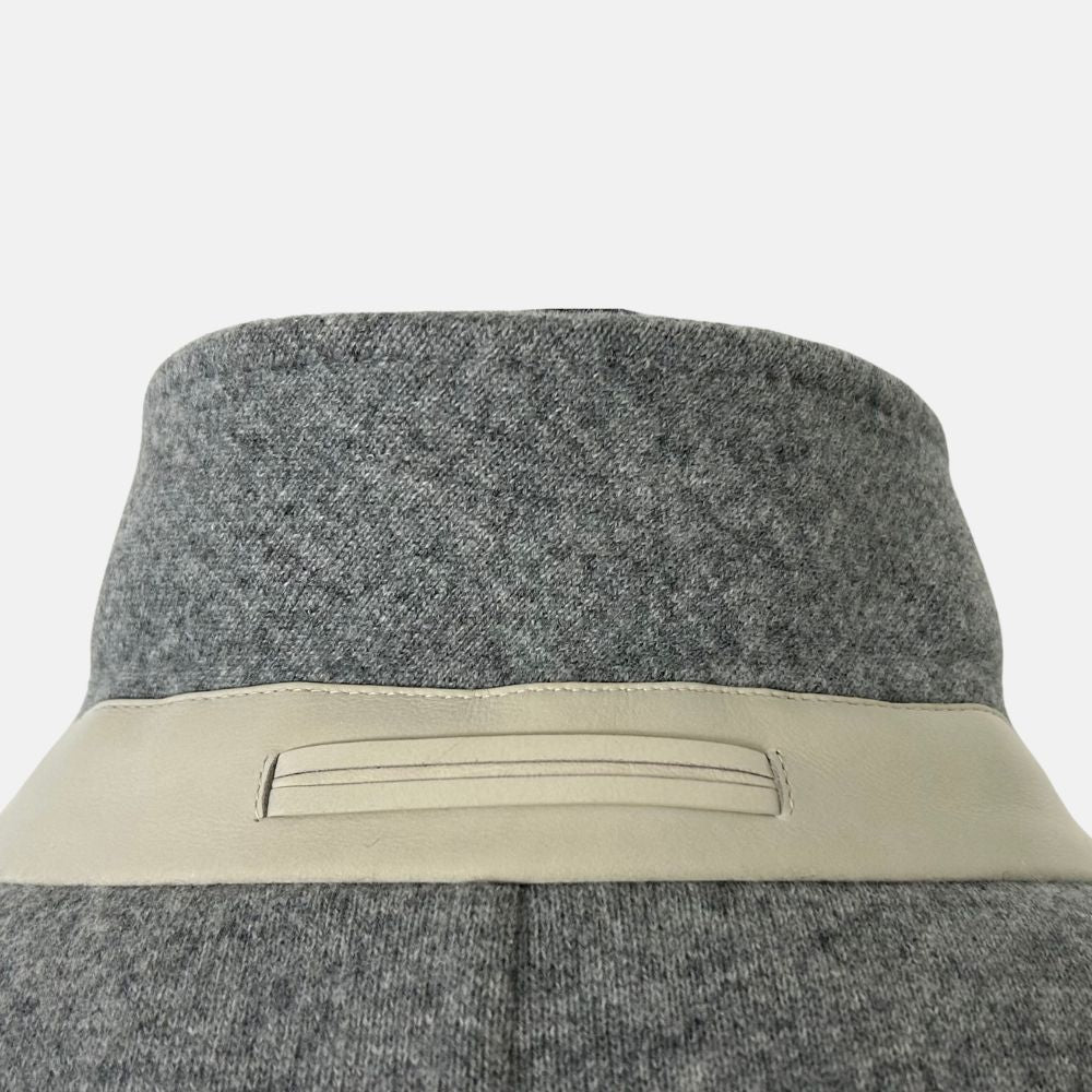 Jerseywear Coat Grey Detachable Hood