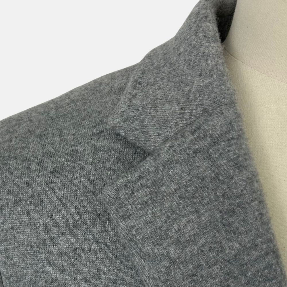 Jerseywear Coat Grey Detachable Hood