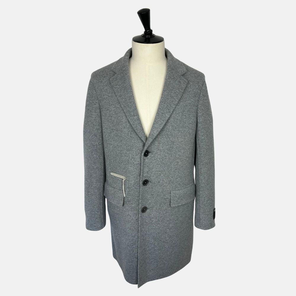 Jerseywear Coat Grey Detachable Hood
