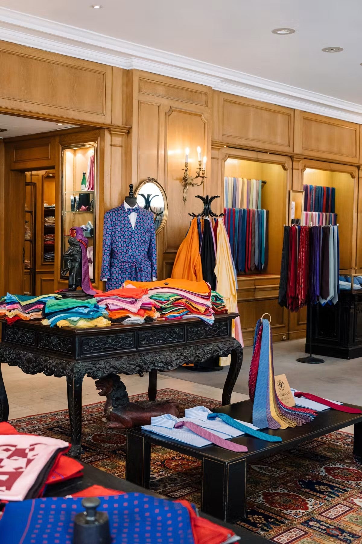 The Charvet shop on Place Vendôme