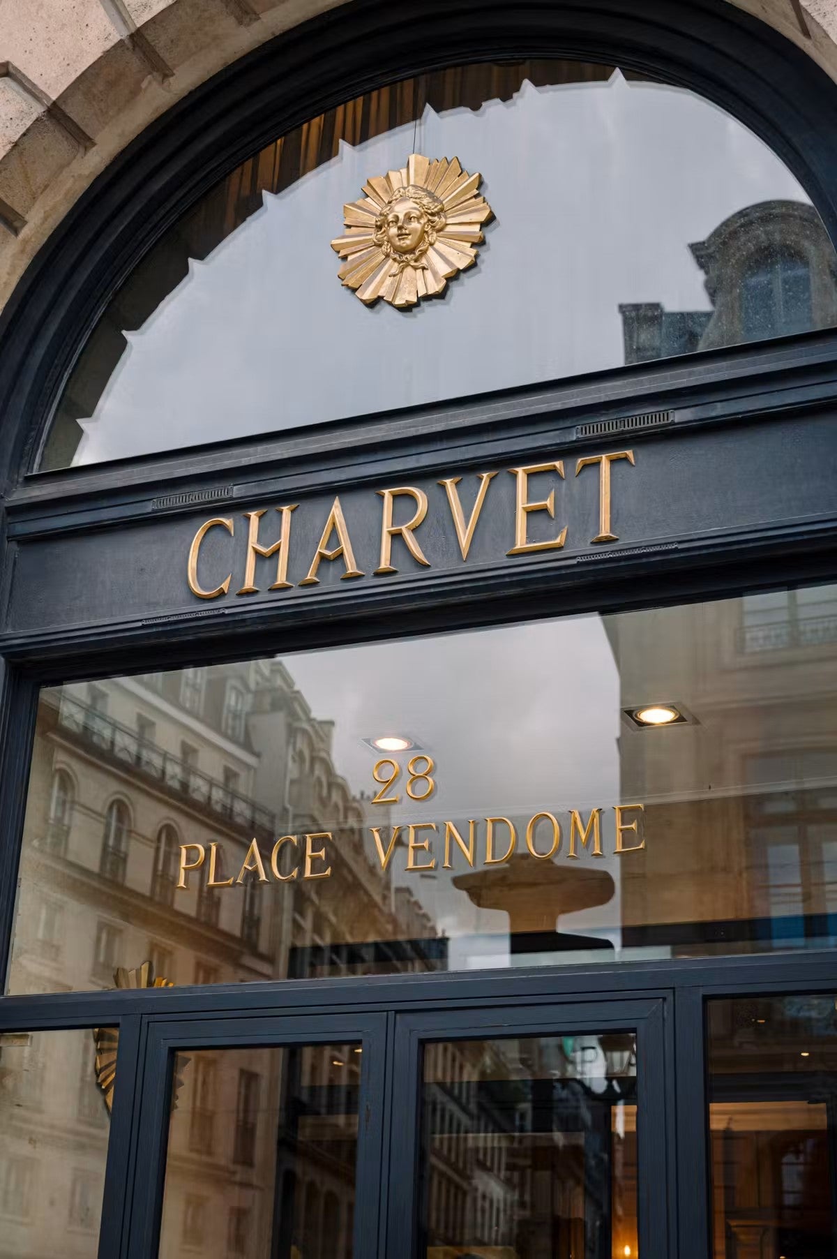 Charvet storefront at 28 Place Vendôme, Paris