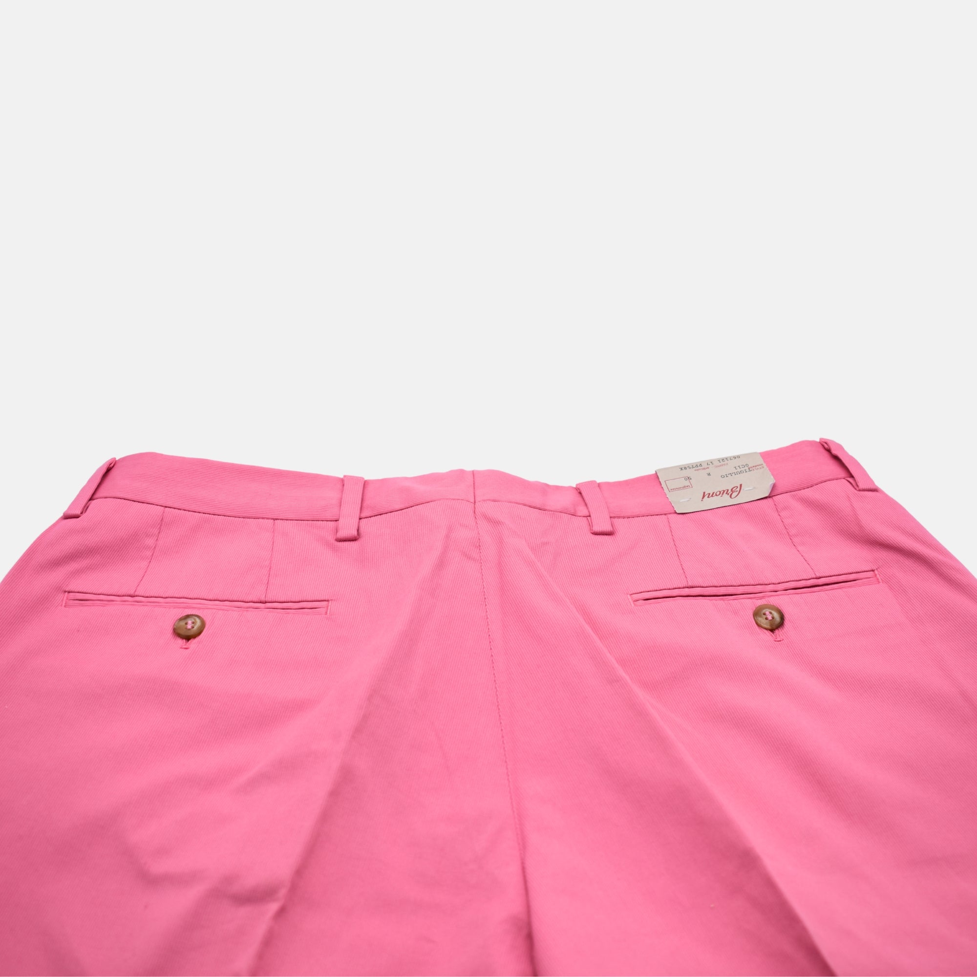 Pink Summer Corduroy Trousers made of Cotton (EU 50)