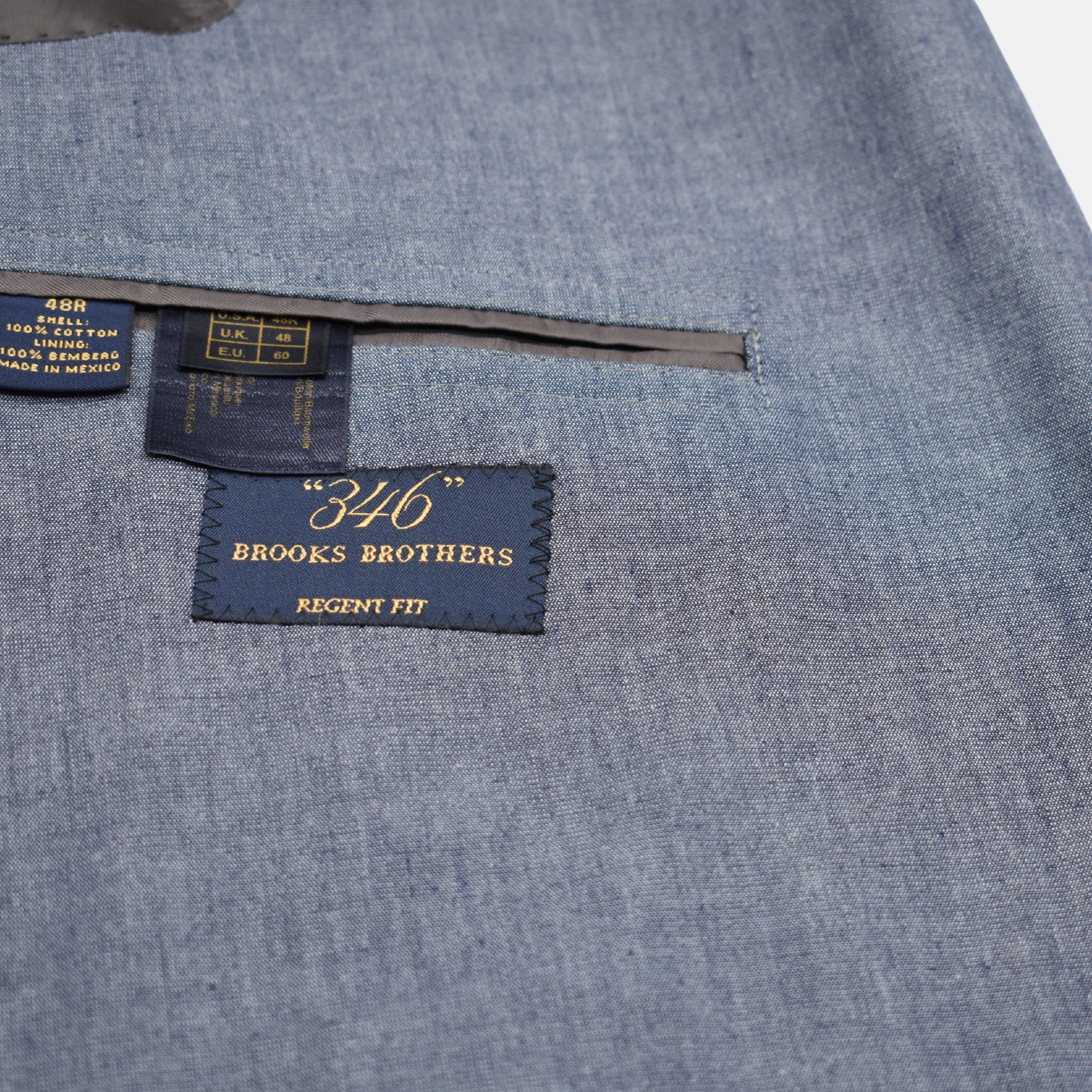 Blue Blazer made of Cotton (EU 60)