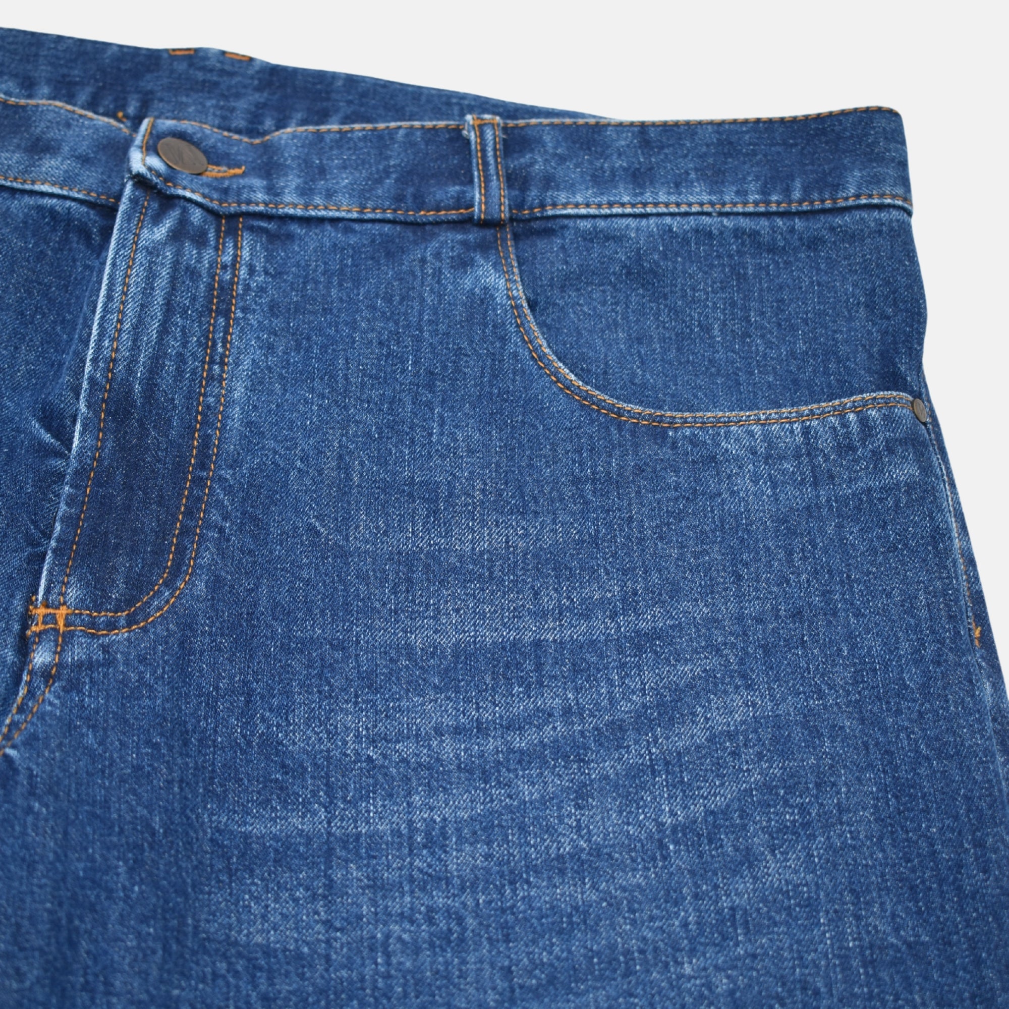Dark Blue Jeans made of Cotton (EU 52)