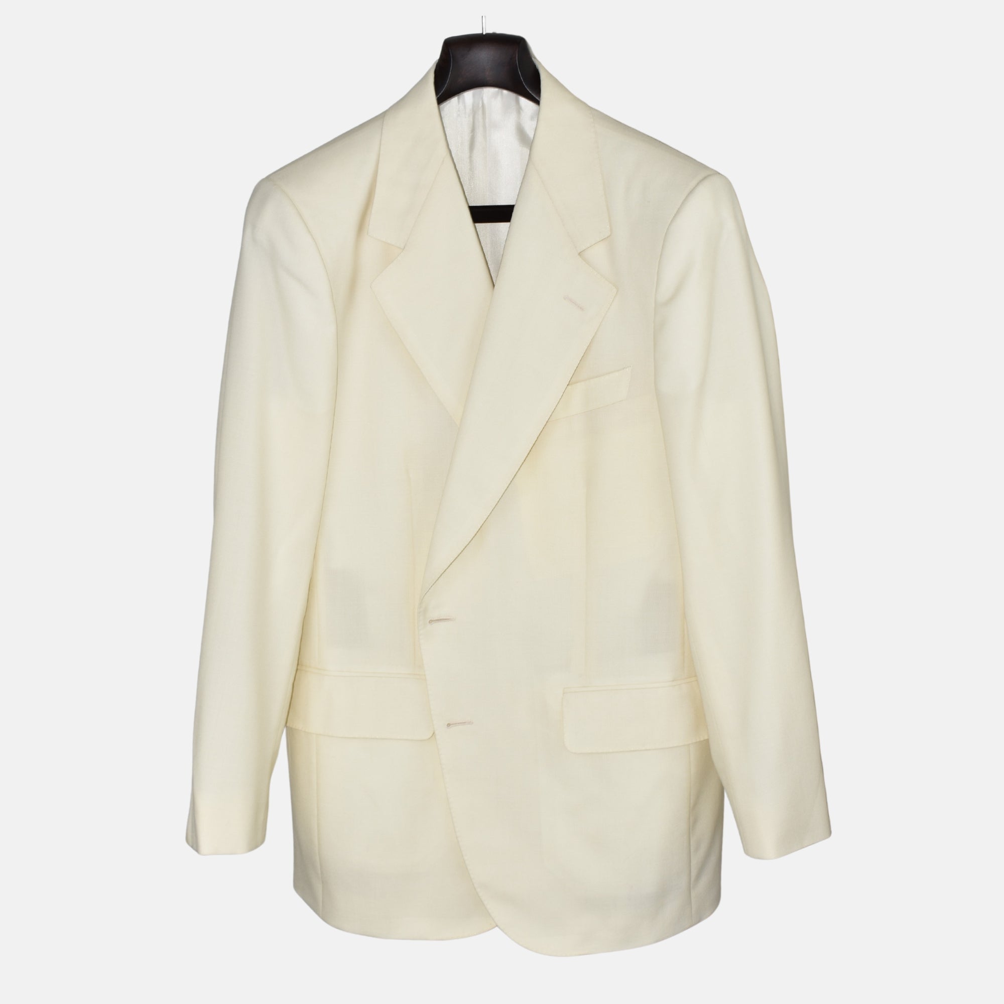Cream Coloured Blazer made of Linen (EU 56)
