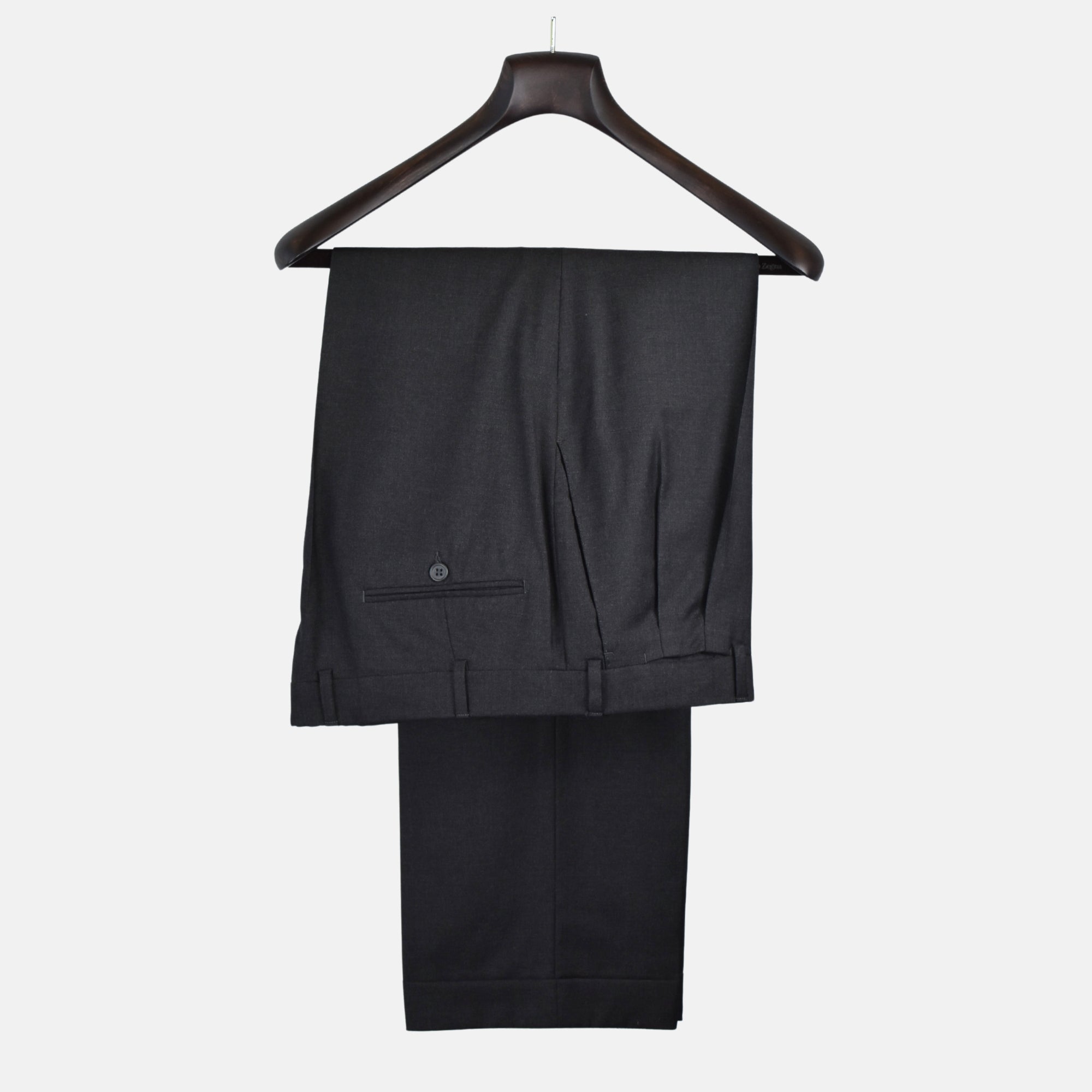 Anthracite Trousers made of Wool (EU 54)