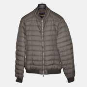 Brown Down Jacket made of Polyamide (EU 52)