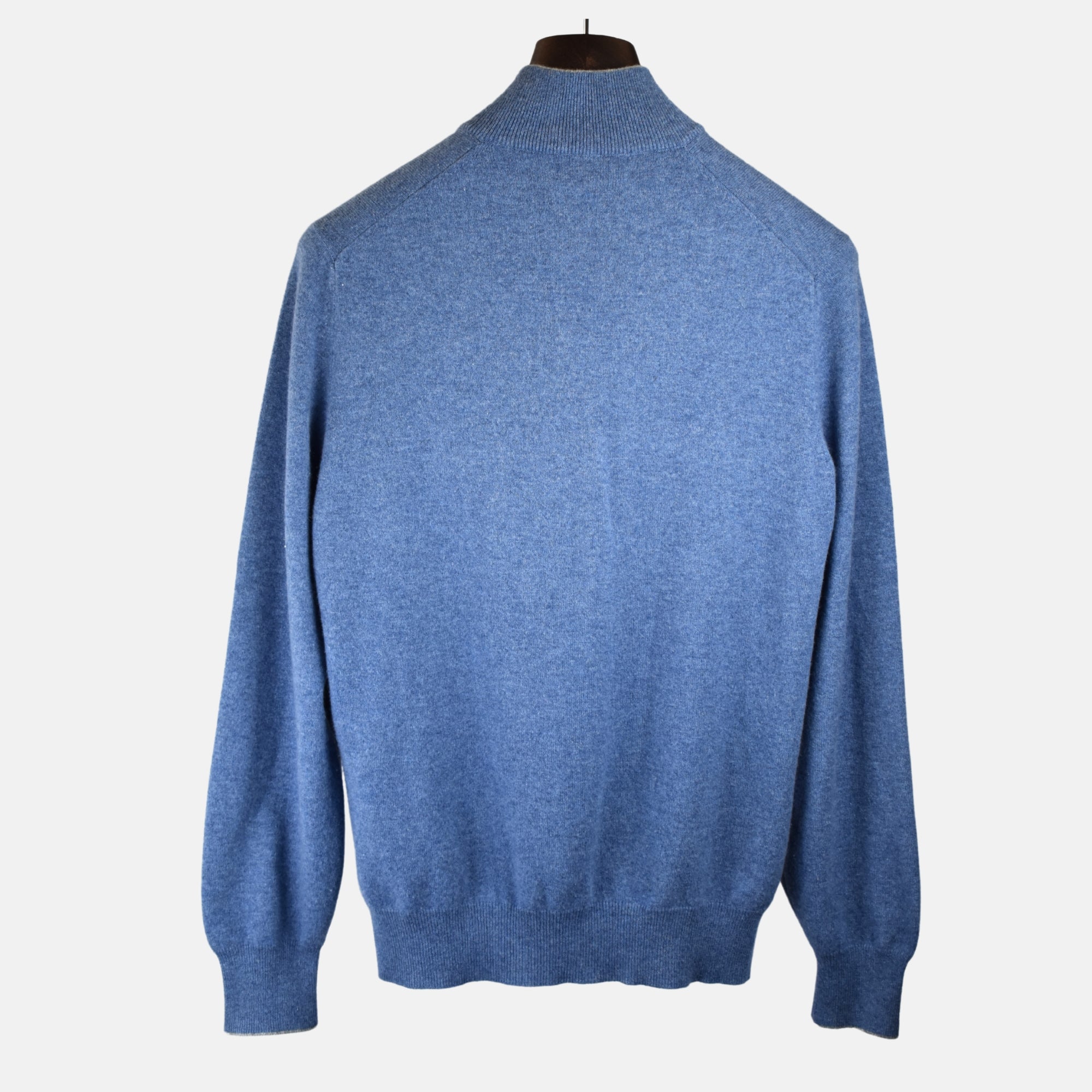 Blue Pullover made of Cashmere (M)
