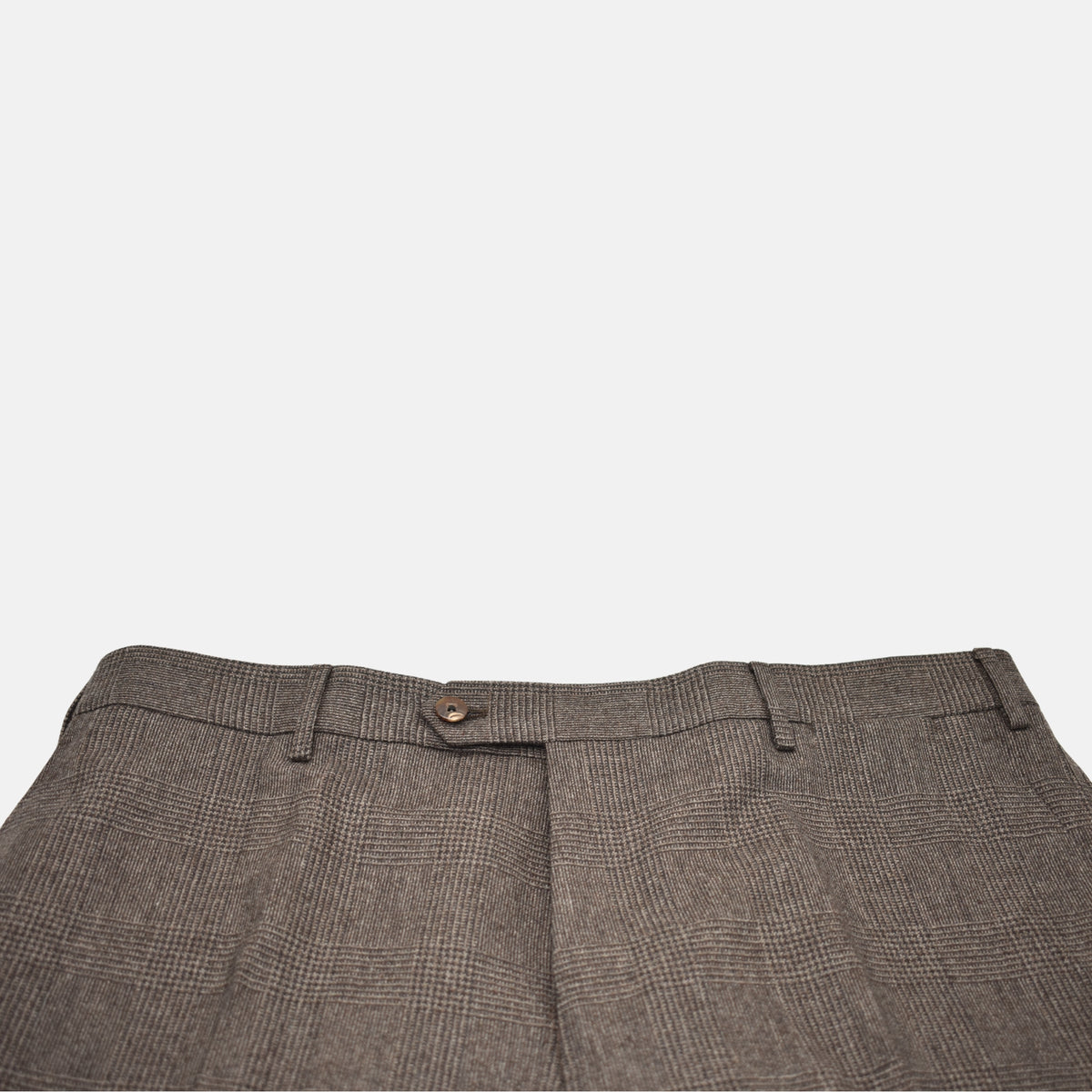 Brown Checked Suit made of Wool/Mohair/Cashmere (EU 54)