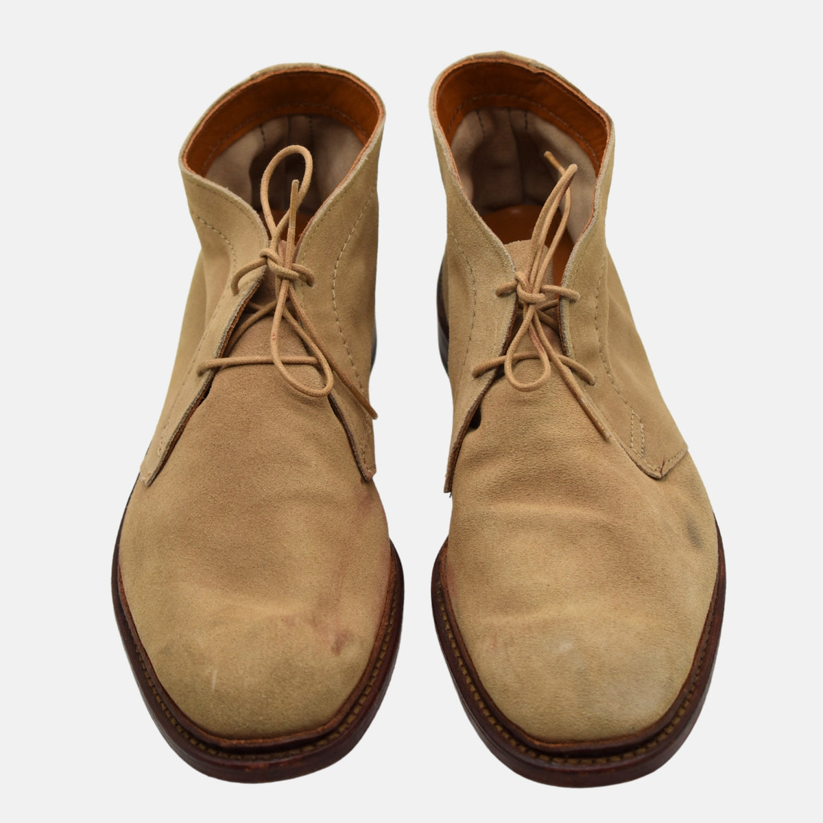 Beige Shoes made of Suede (EU 43/US 10)