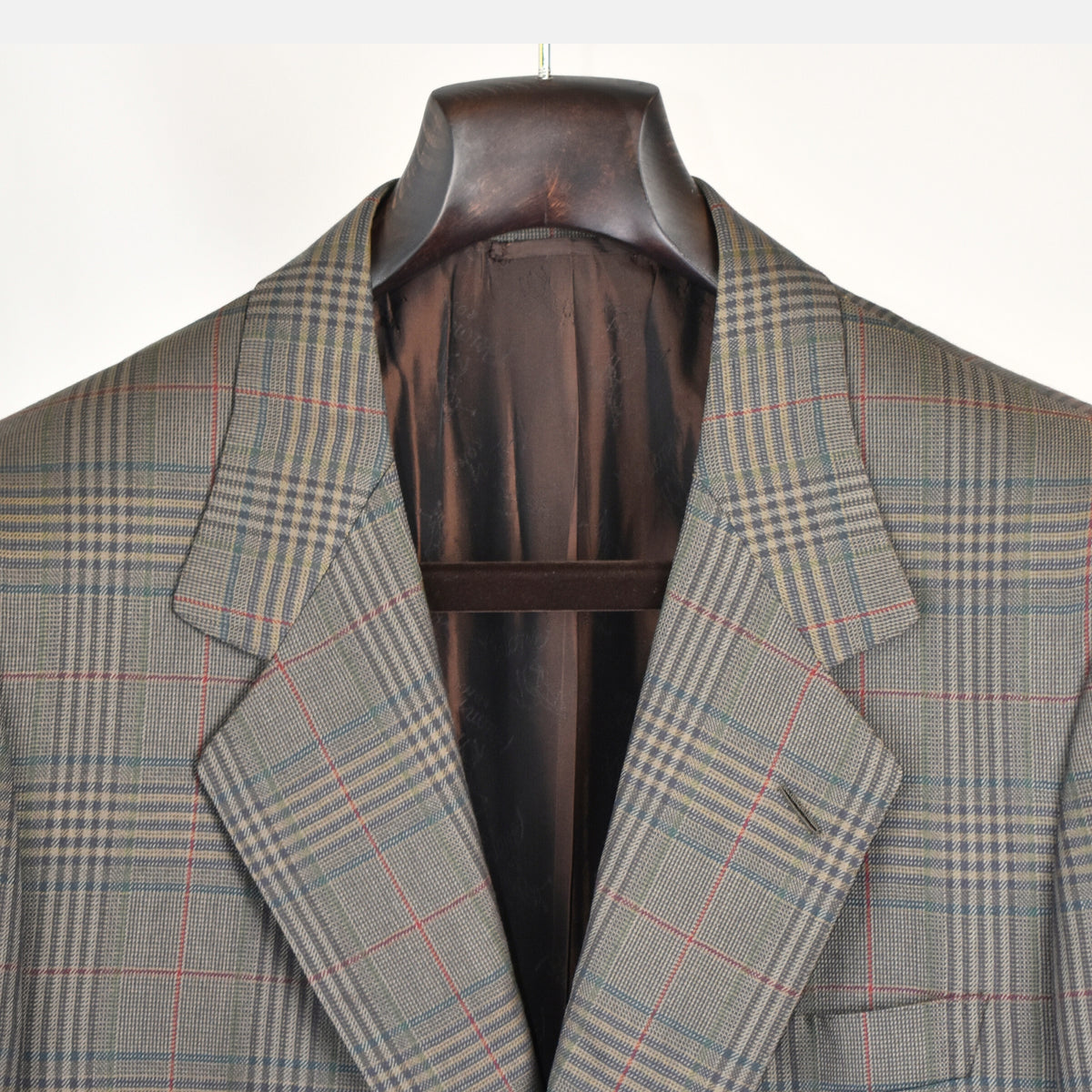 Multicoloured Checkered Blazer made of Wool/Silk (EU 50)