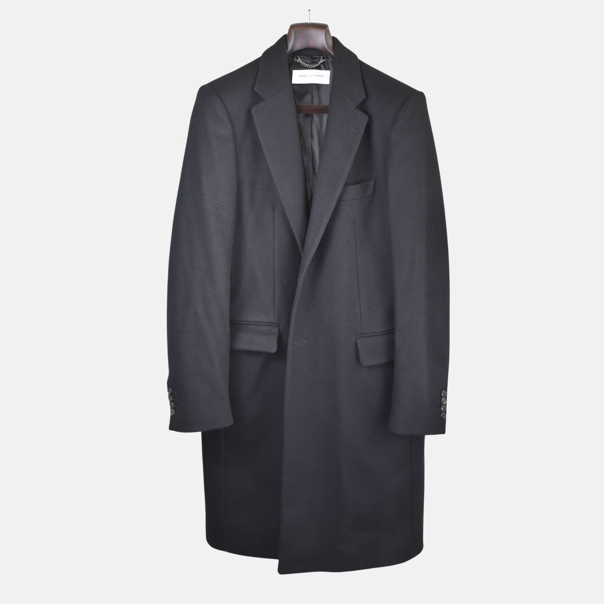 Black Coat made of Wool/Polyamide (EU 50)
