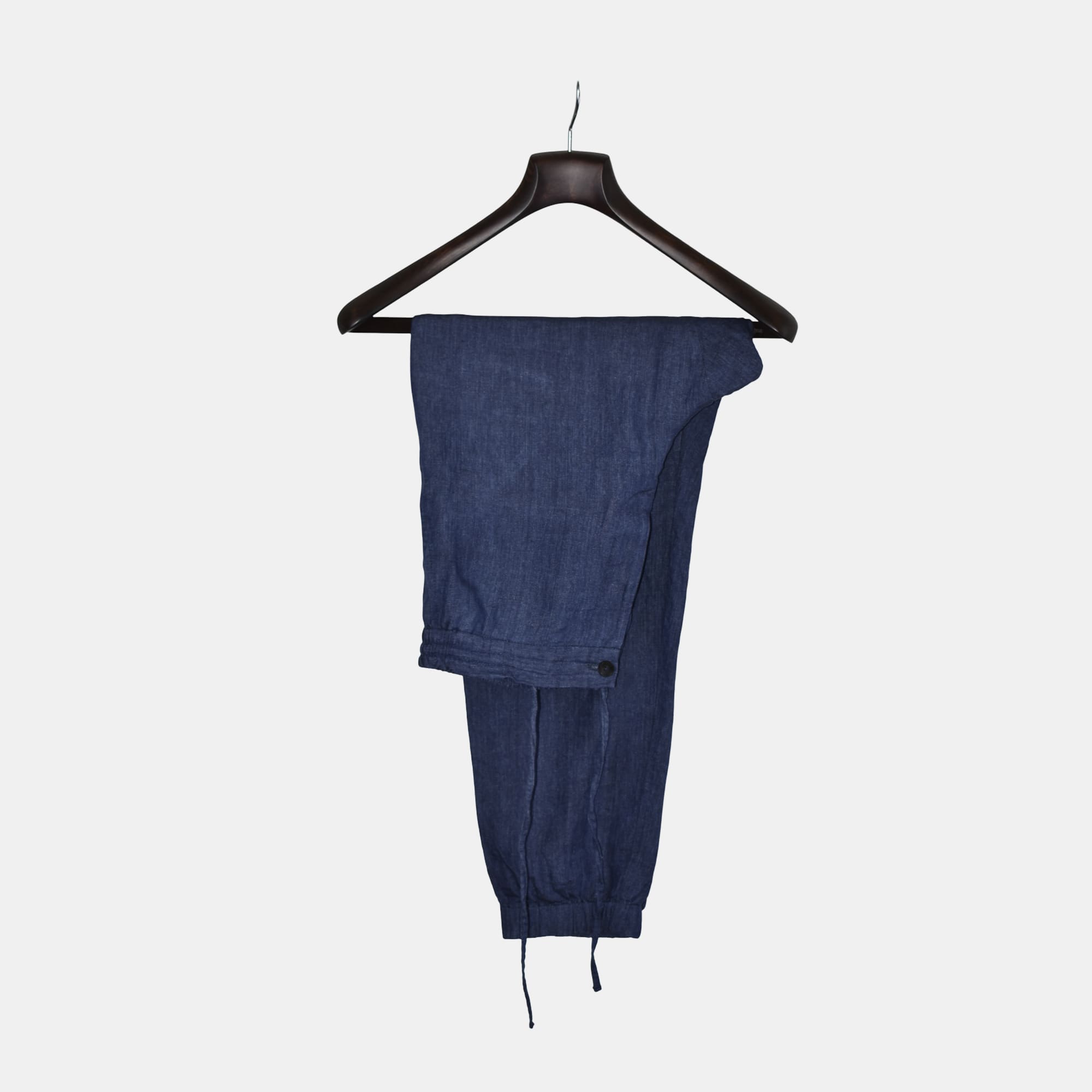 Navy Pants made of Linen (EU 48)