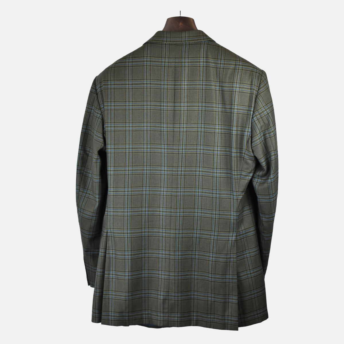 Buntkarierter Blazer aus Wolle (EU 52)