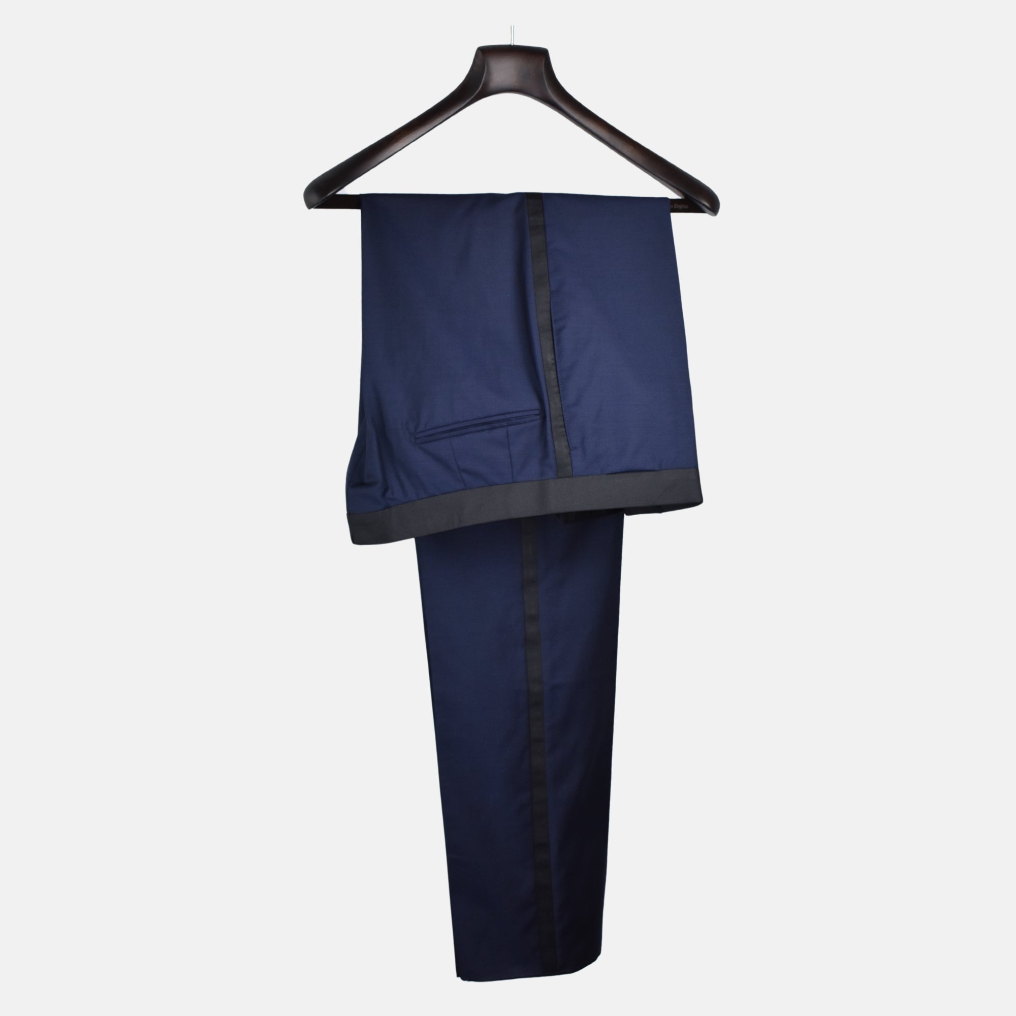 Indigo Blue/Black Smoking made of Wool (EU 54)