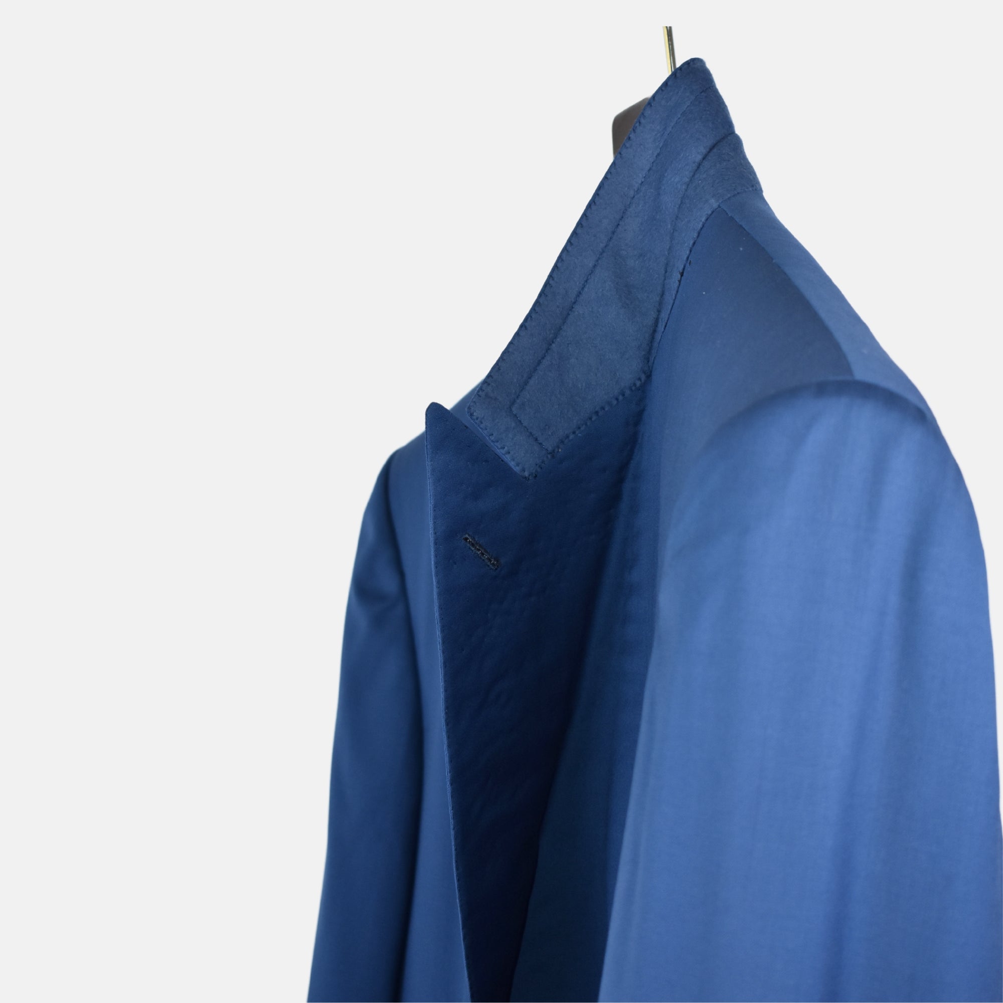 Indigo Blue Double Breasted Blazer made of Wool (EU 52)