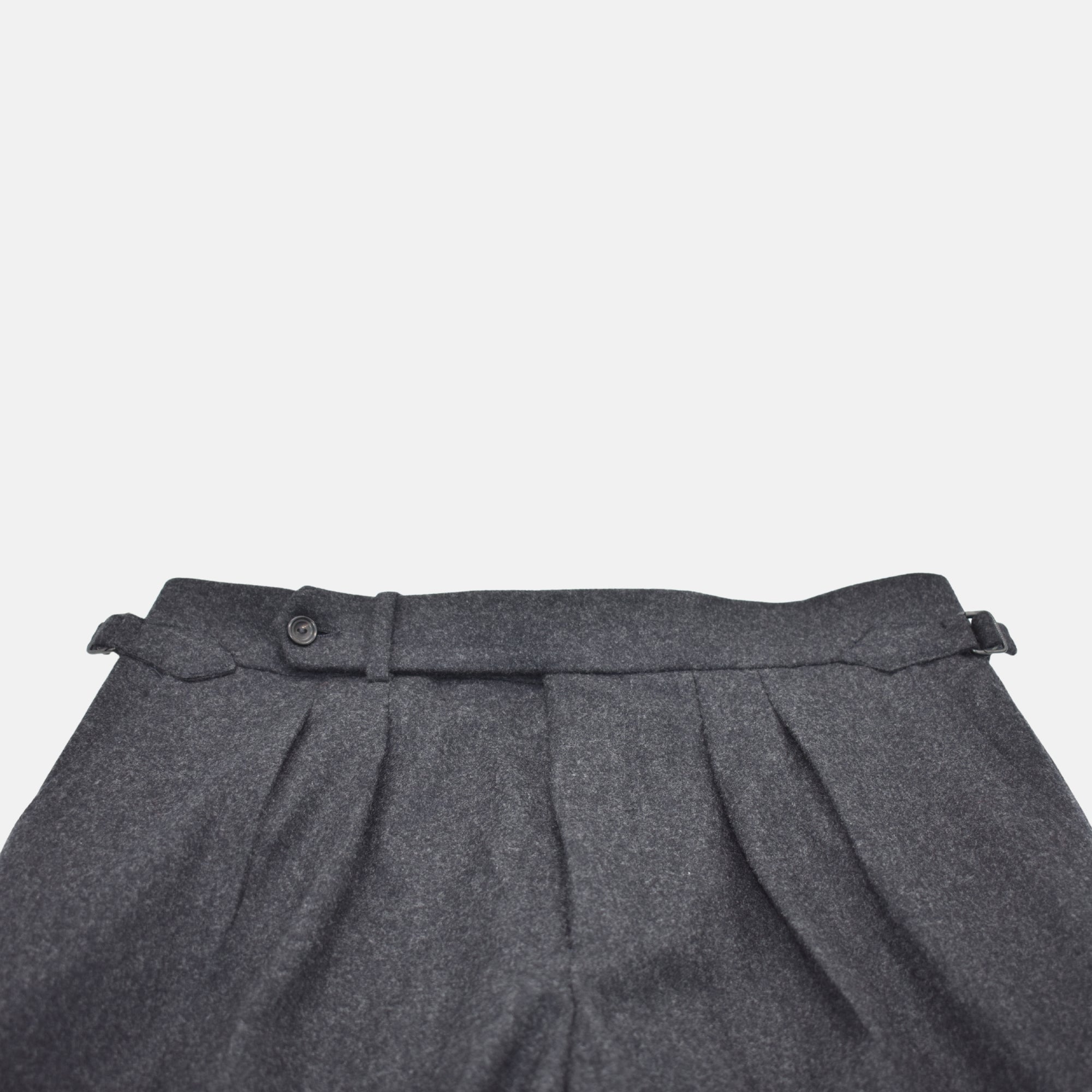 Anthracite Trousers made of Wool ( EU 48)