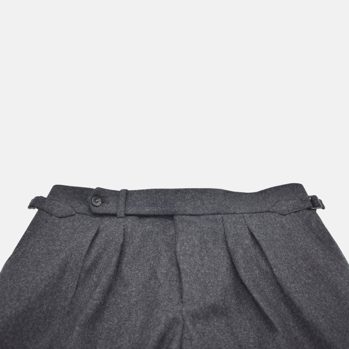 Anthracite Trousers made of Wool ( EU 48)