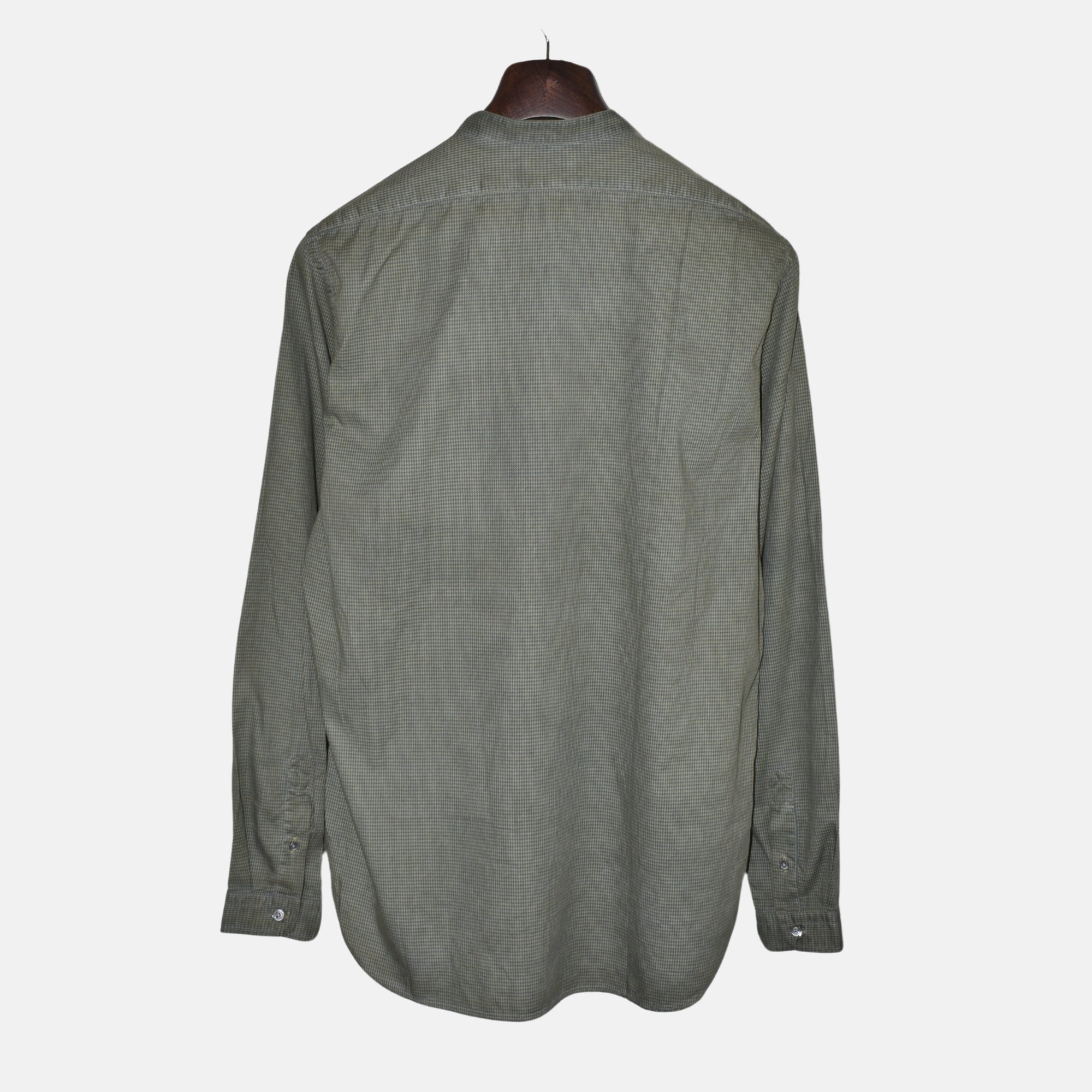 Green Checkered Shirt made of Cotton (EU 41)