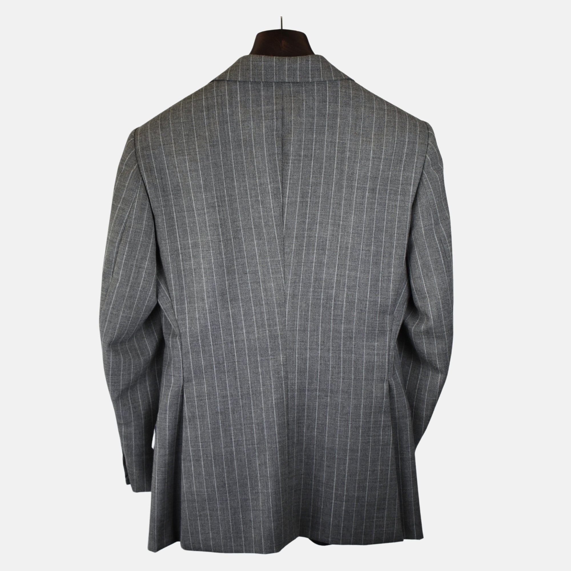 Light Gray Stripe Suit made of Wool (EU 50)