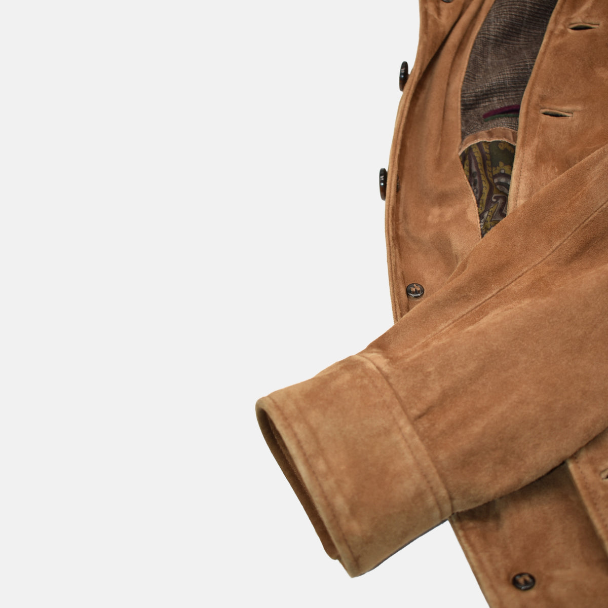 Beige Jacket made of Goatskin (M)