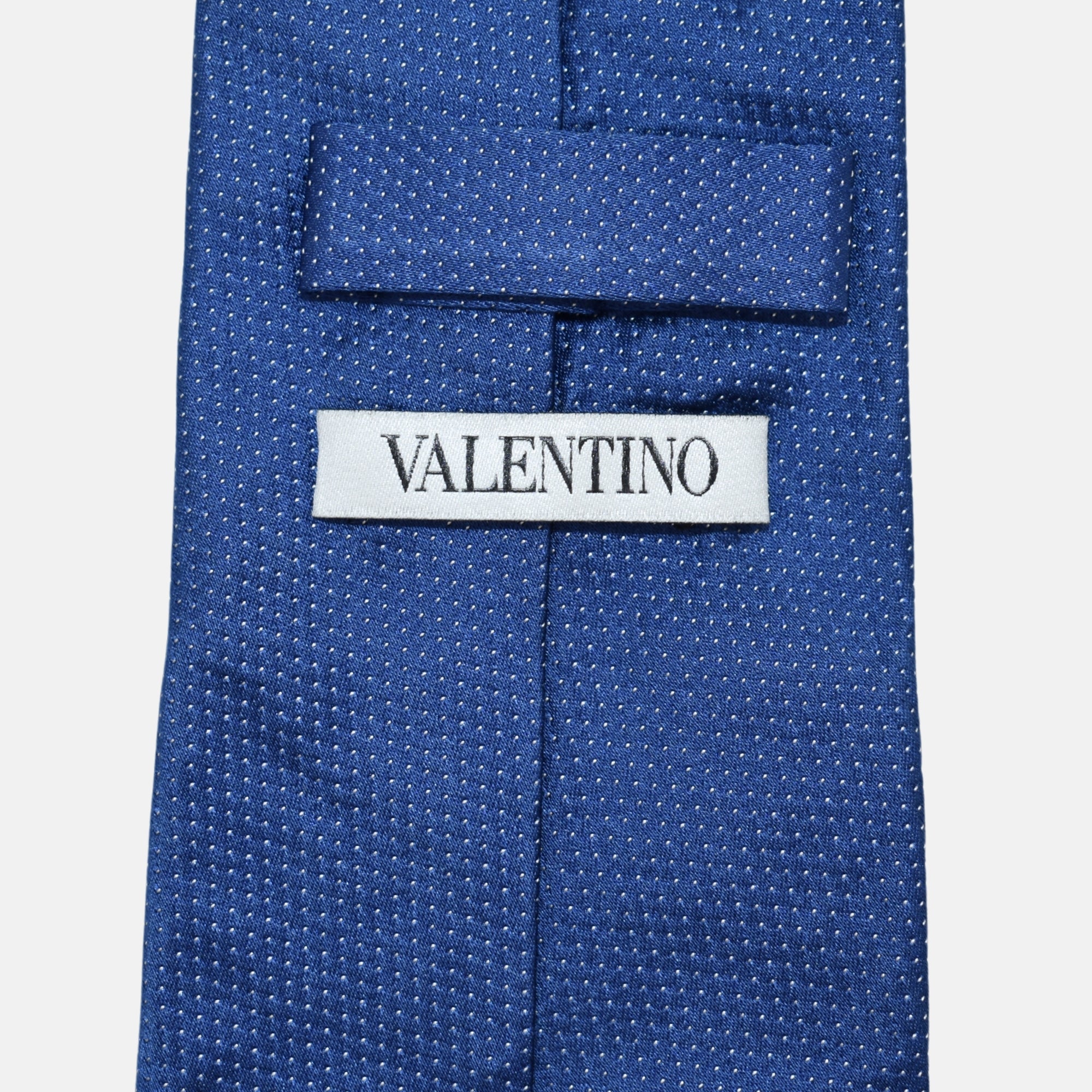 Blue Tie made of Silk