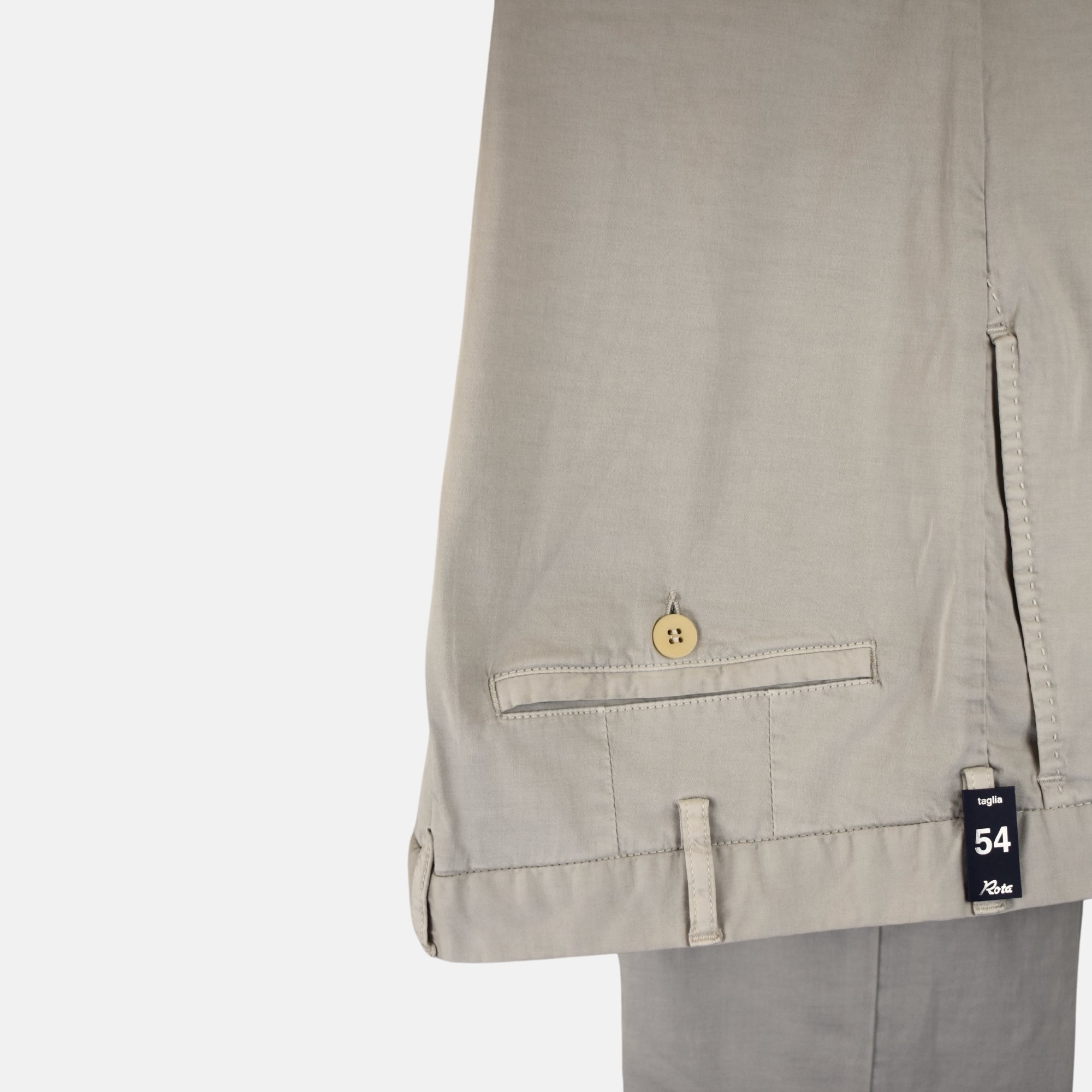 Beige Trousers made of Cotton (EU 54)