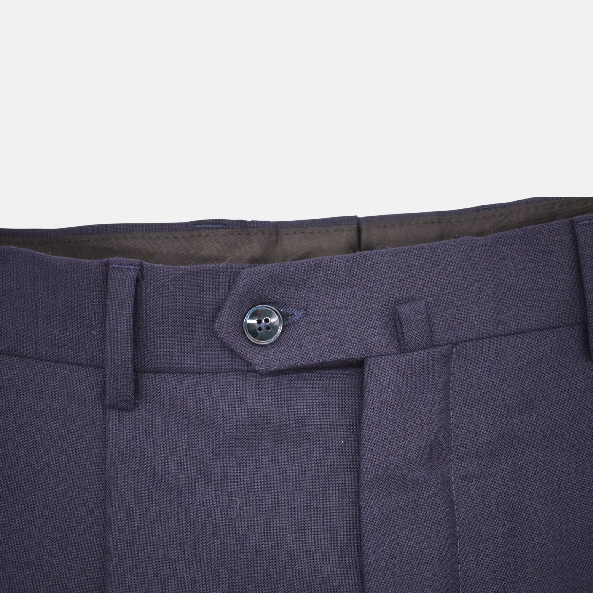Blue Trousers made of Wool (EU 48)