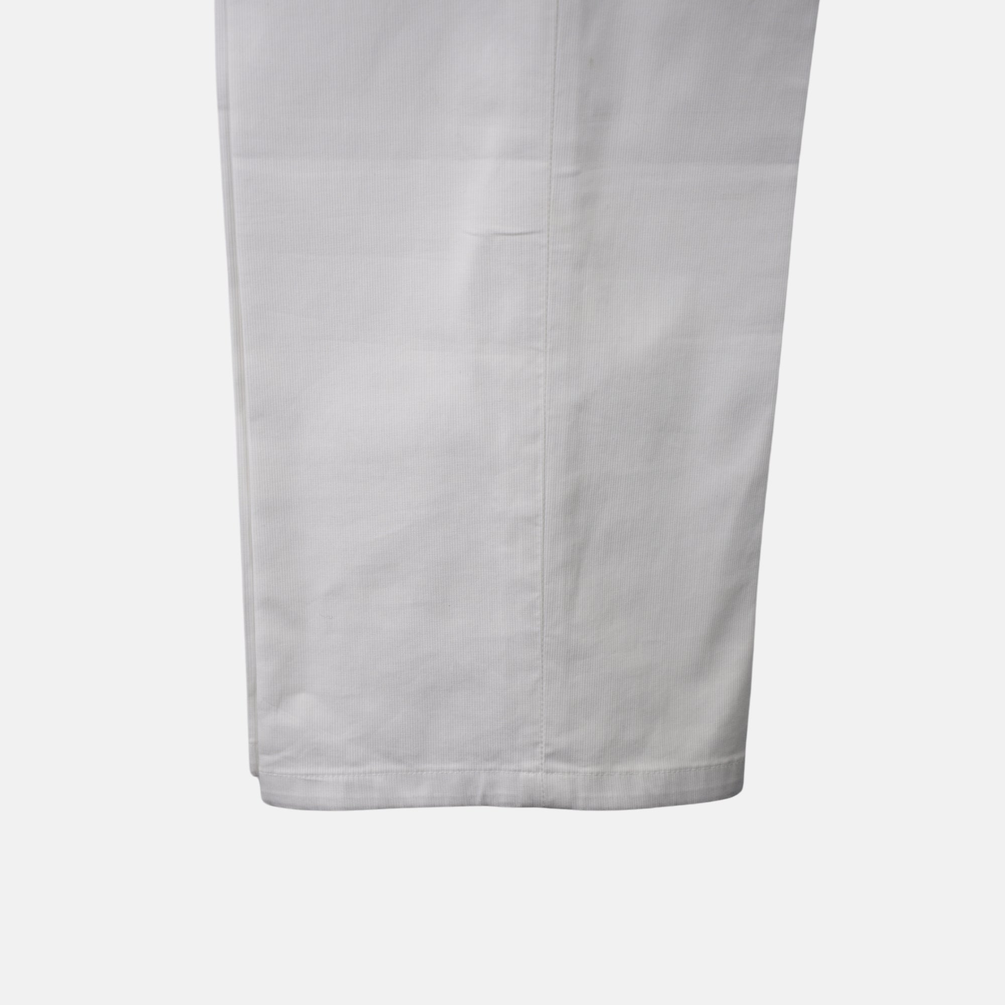 Offwhite Summer Corduroy Trousers made of Cotton ( EU 48)
