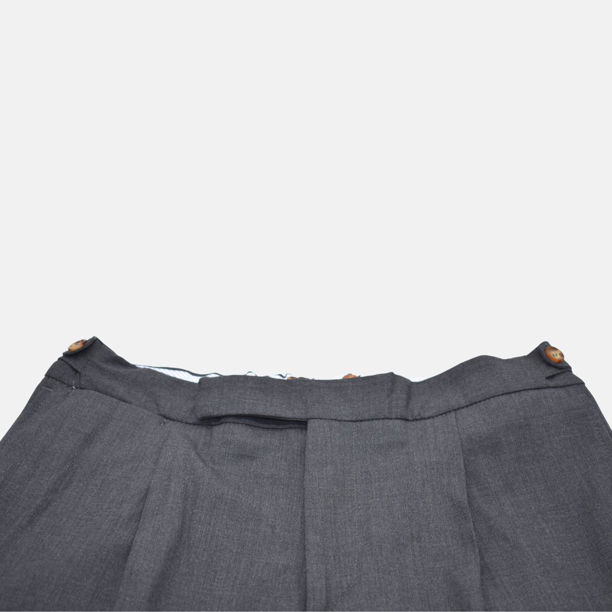 Gray Trousers made of Wool/Polyamide/Elastane (EU 48 / 54 / 56)