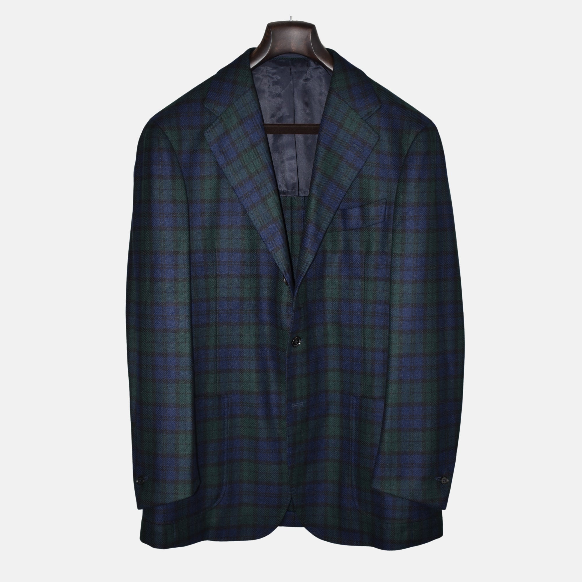 Multicoloured Checkered Blazer made of Wool (EU 54)