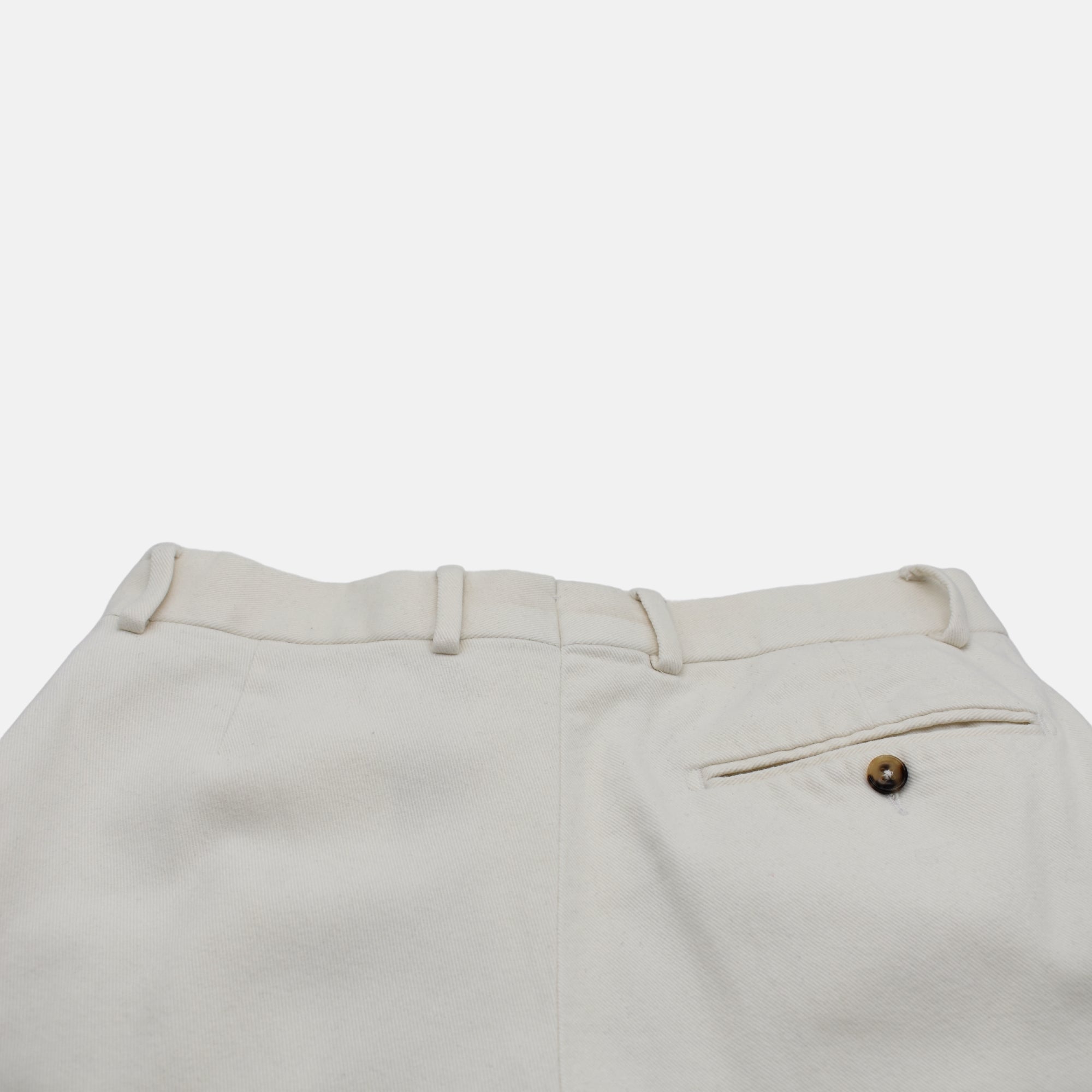 Offwhite Trousers made of Cotton (EU 46)