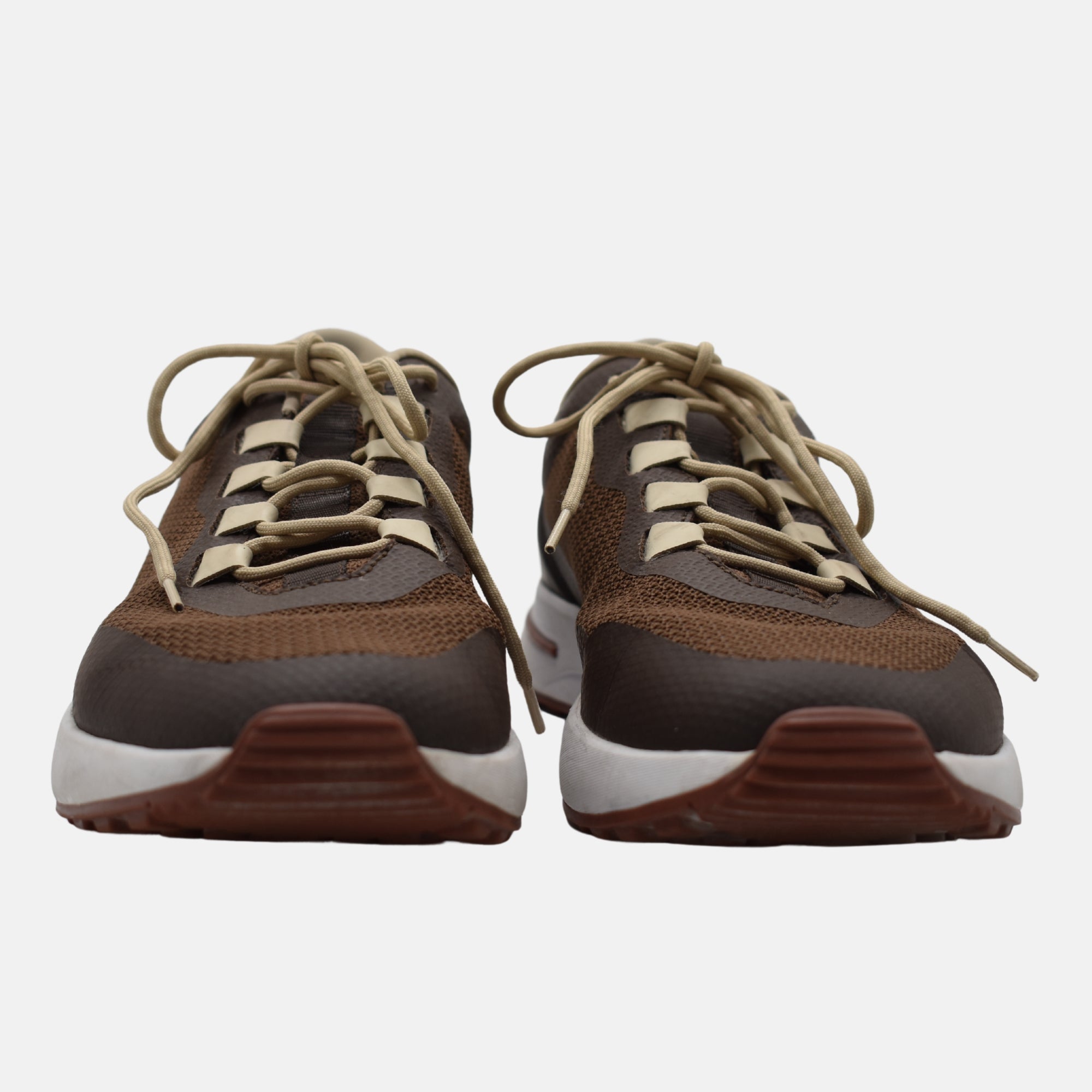 Brown Sneaker made of Cotton/Leather (EU 42)