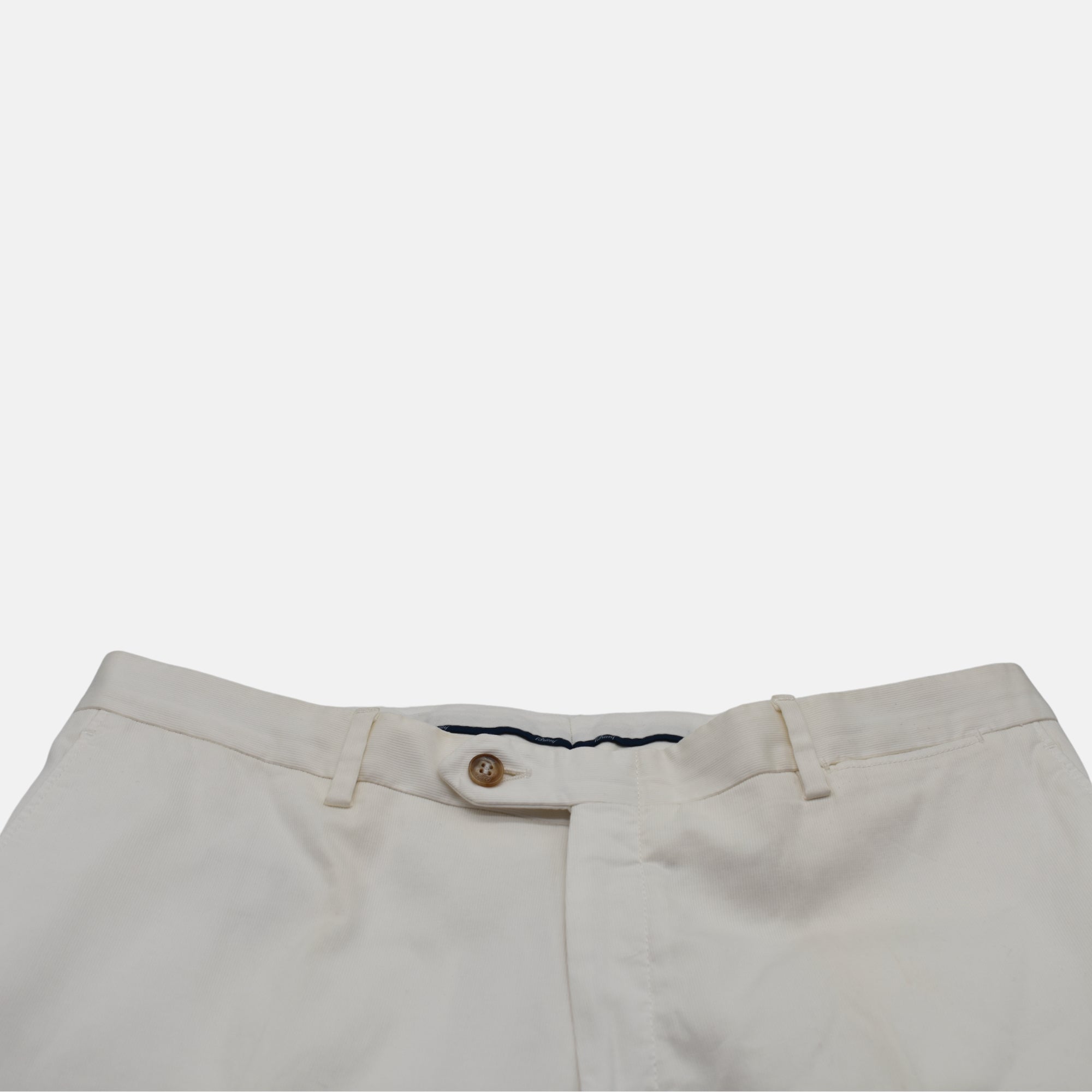 Offwhite Summer Corduroy Trousers made of Cotton ( EU 48)