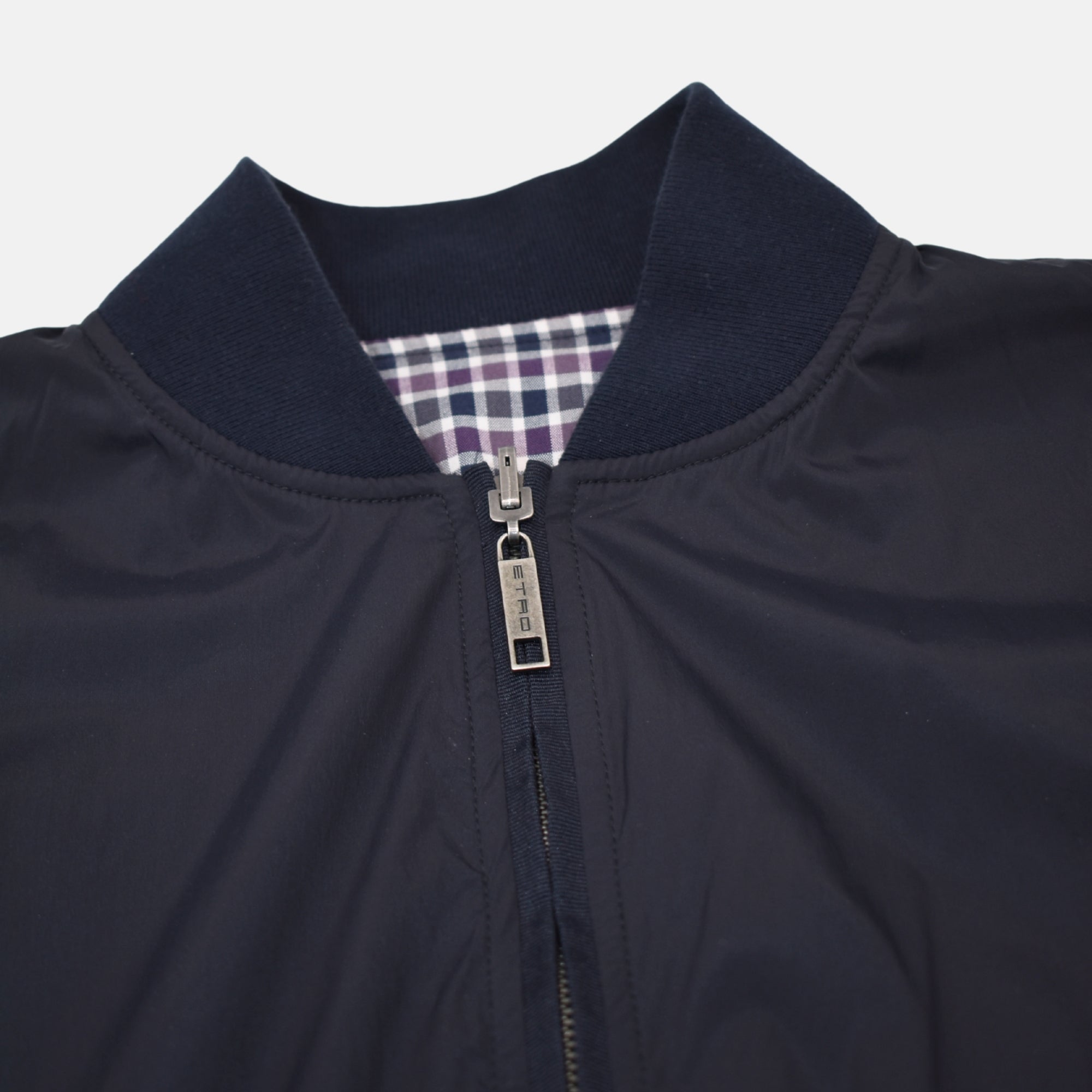 Multicoloured Reversible Jacket made of Cotton/Nylon (M)