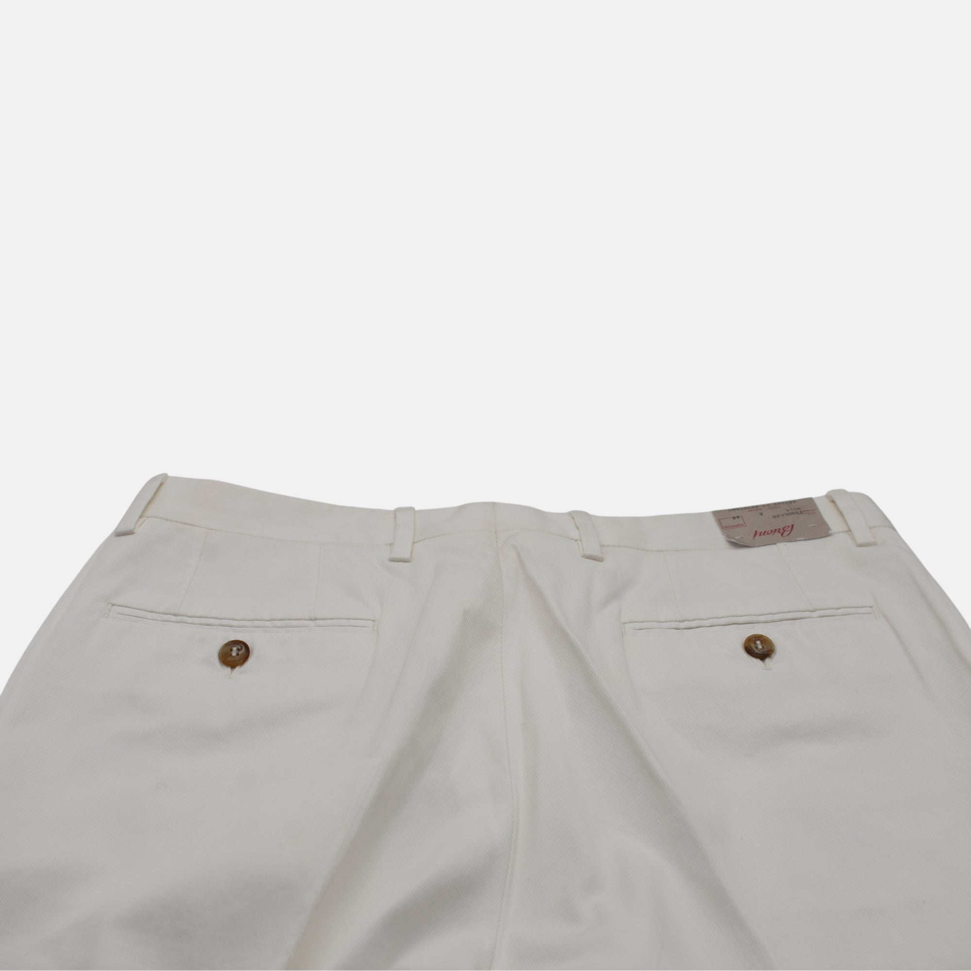 Offwhite Summer Corduroy Trousers made of Cotton ( EU 48)