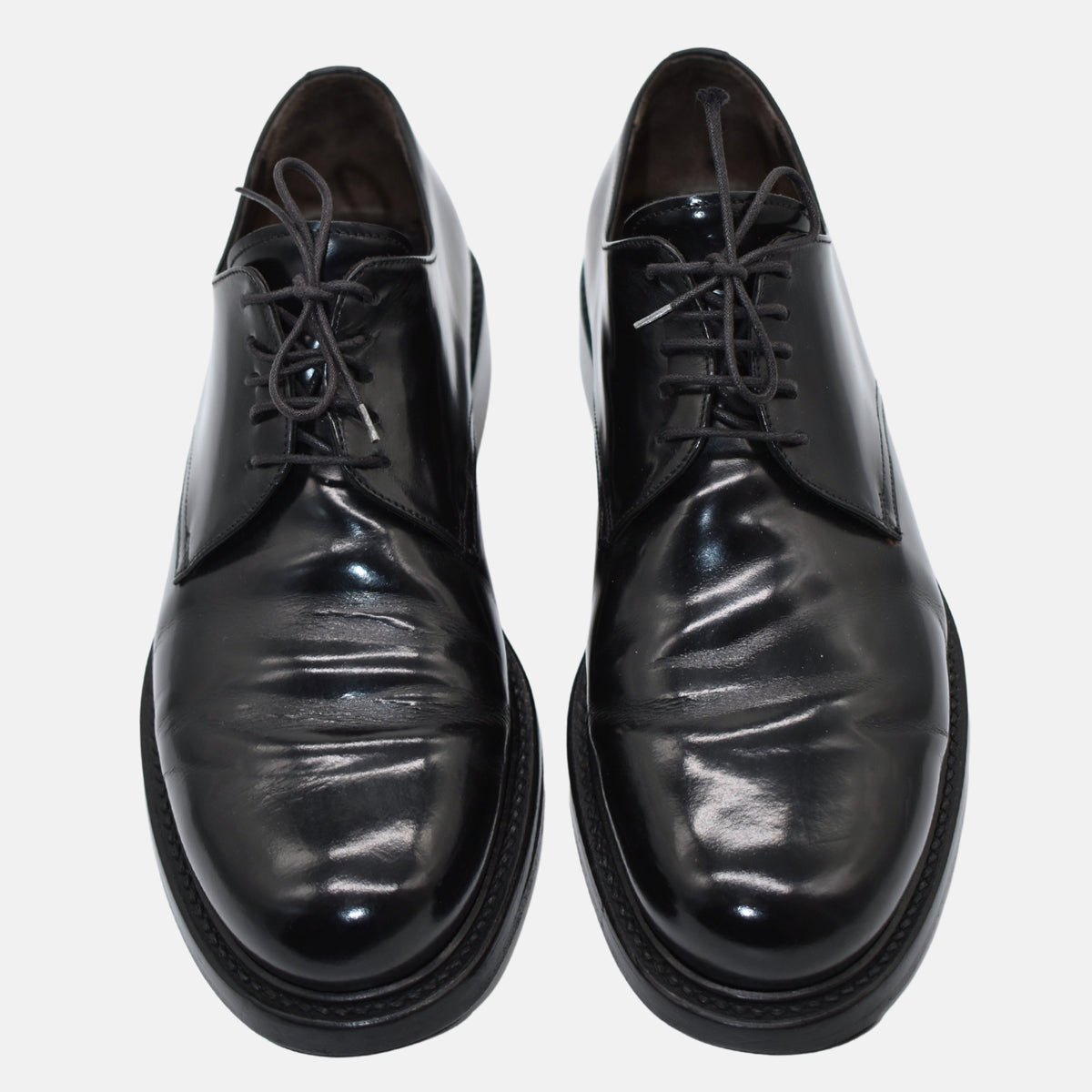 Black Shoes made of Leather (EU 43)