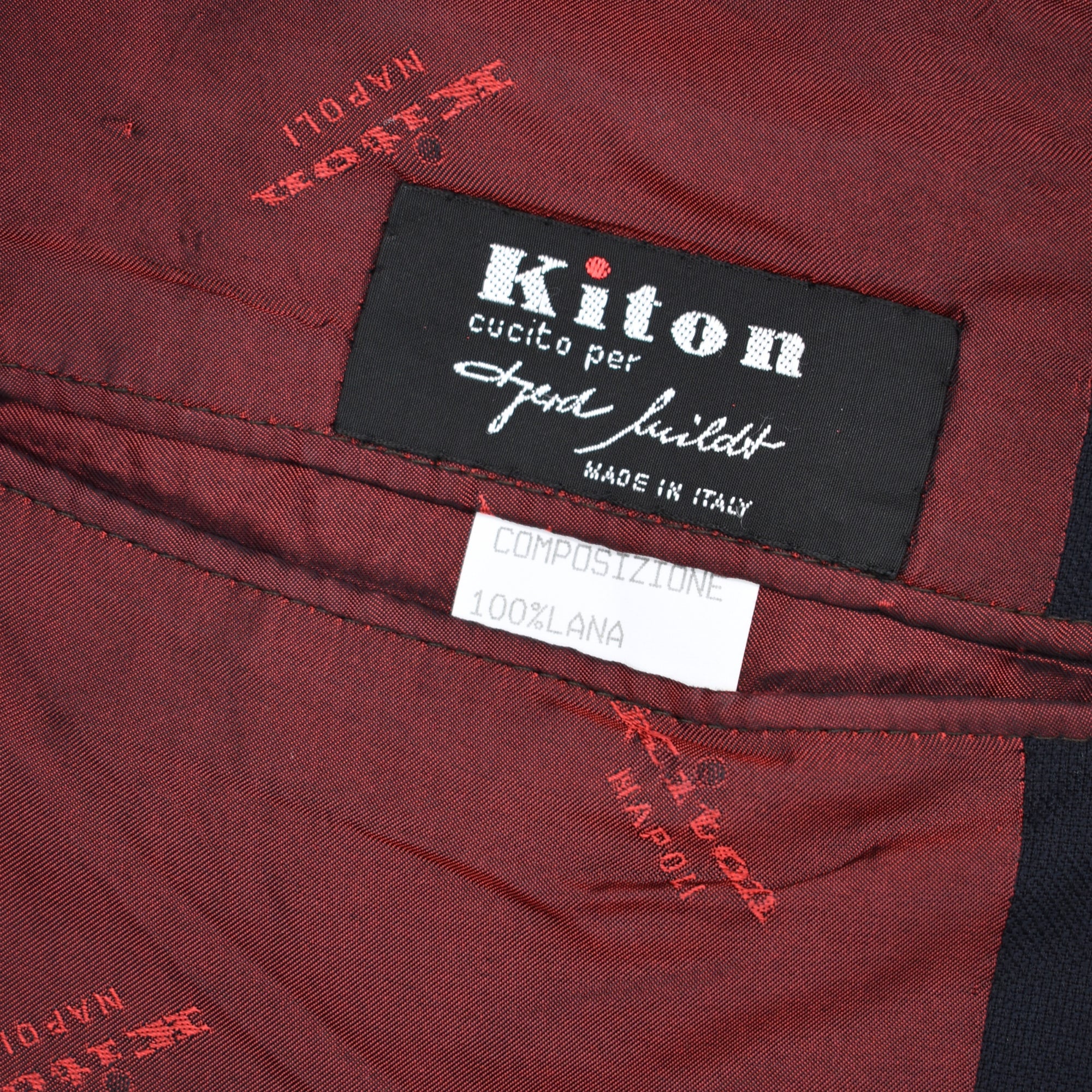 Midnight Blue Double Breasted Blazer made of Wool (EU 50)