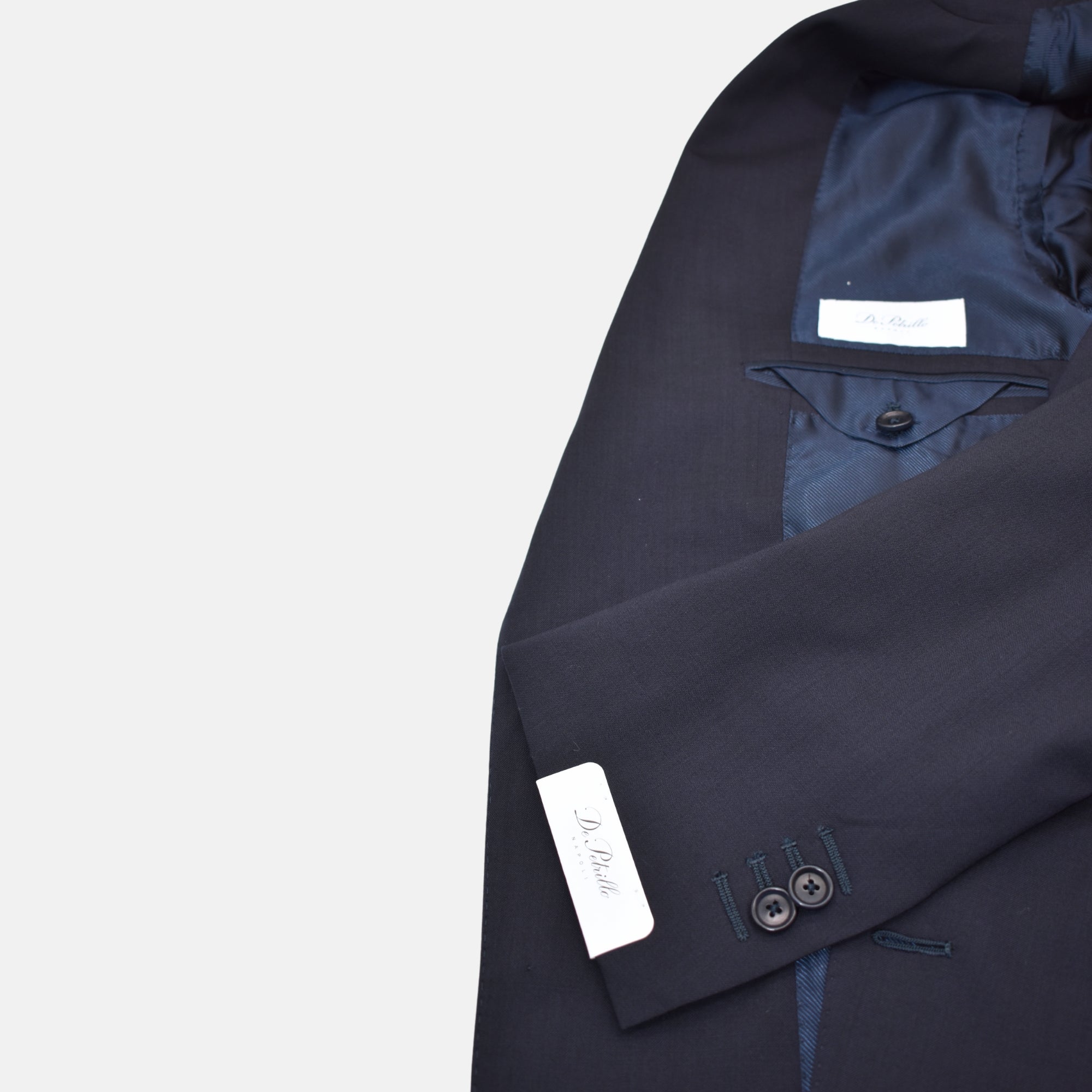 Navy Suit made of Virgin Wool (EU 46)