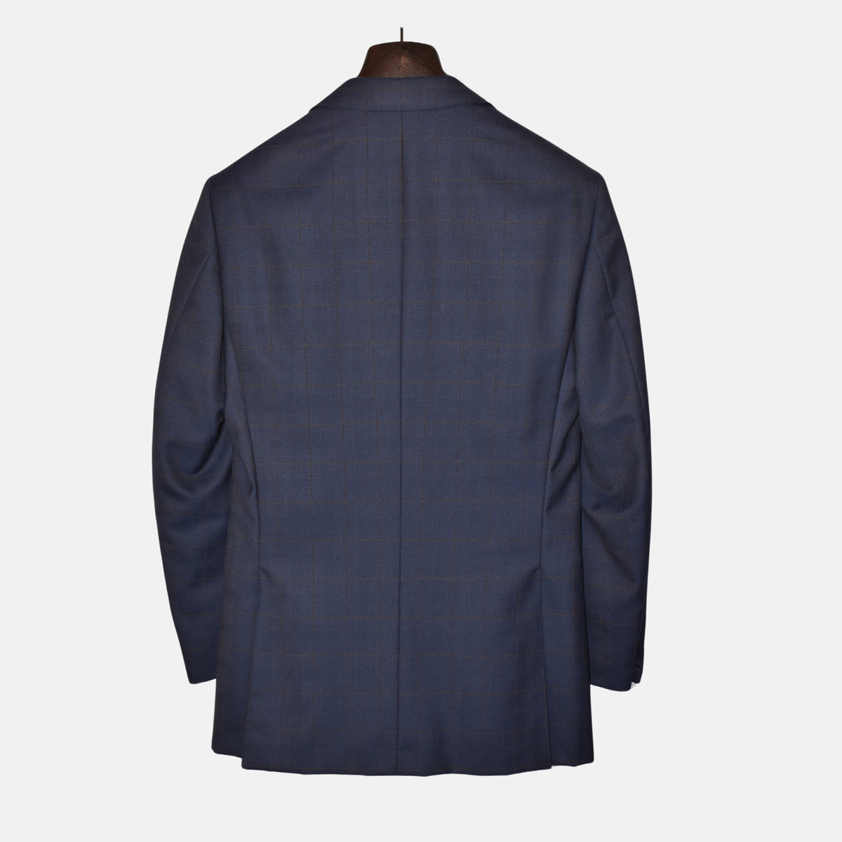 Blue Suit with Overcheck (EU 44)