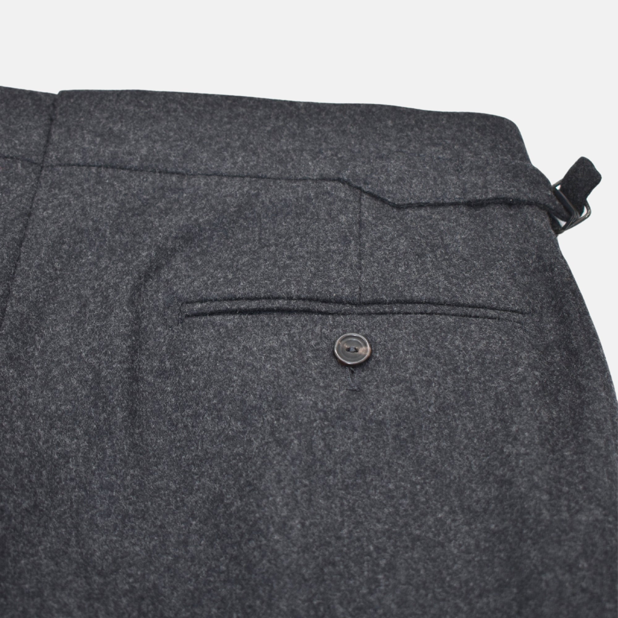 Anthracite Trousers made of Wool ( EU 48)