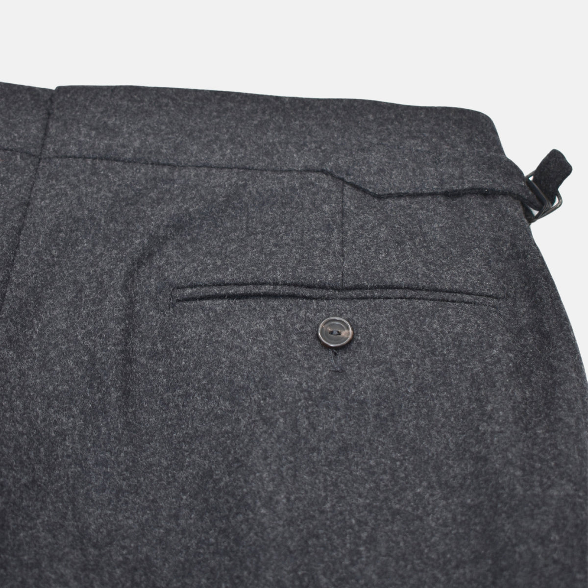 Anthracite Trousers made of Wool ( EU 48)