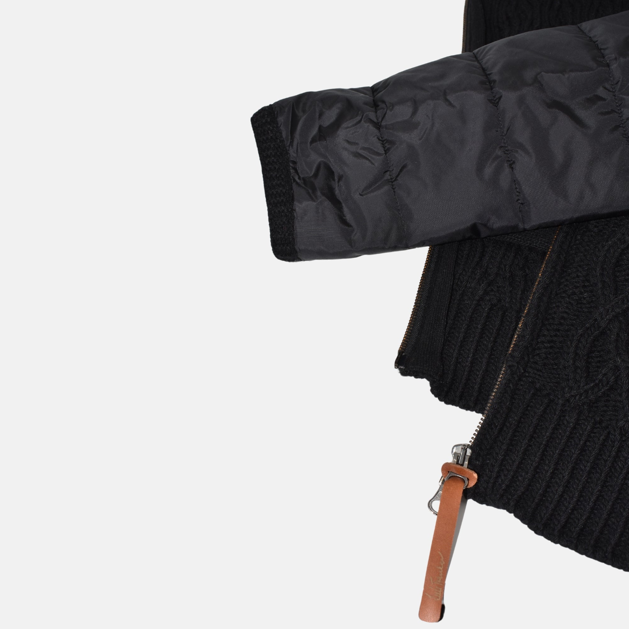 Black Jacket made of Wool/Polyamide (XL)