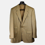 Multicoloured Checkered Blazer made of Wool/Silk (EU 50)
