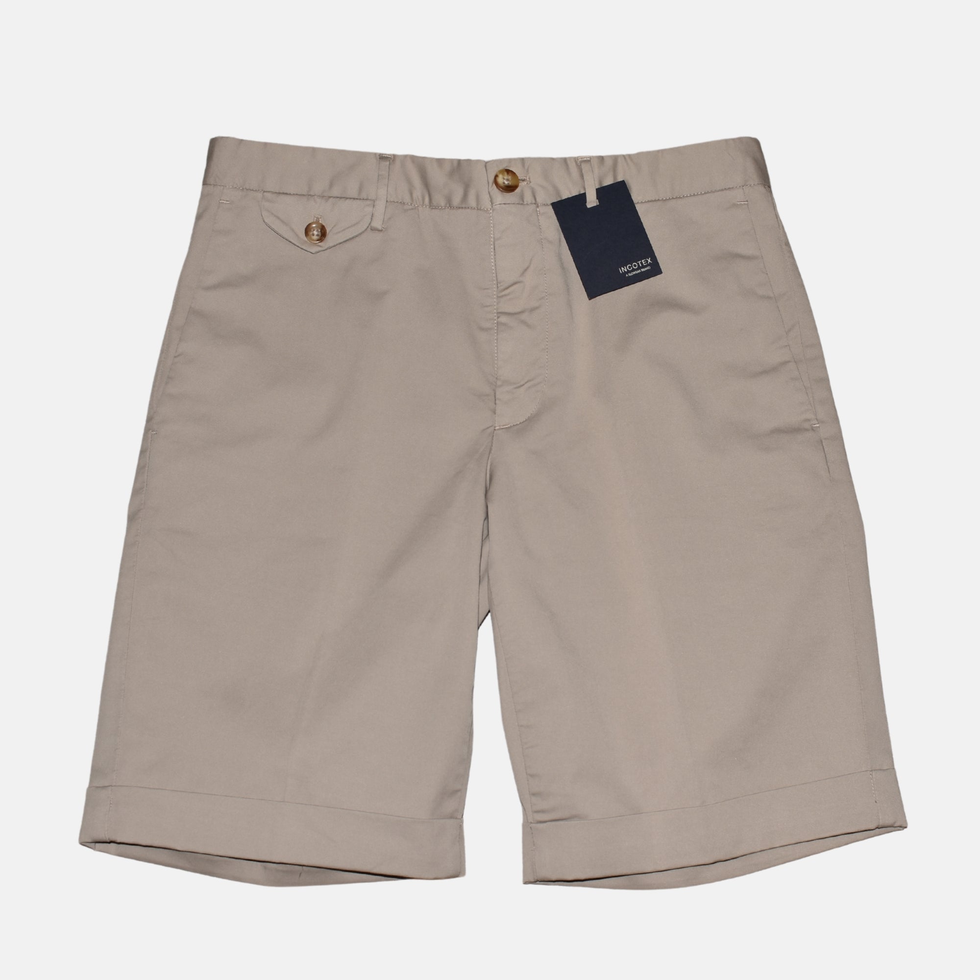 Putty Coloured Shorts made of Cotton (EU 46)