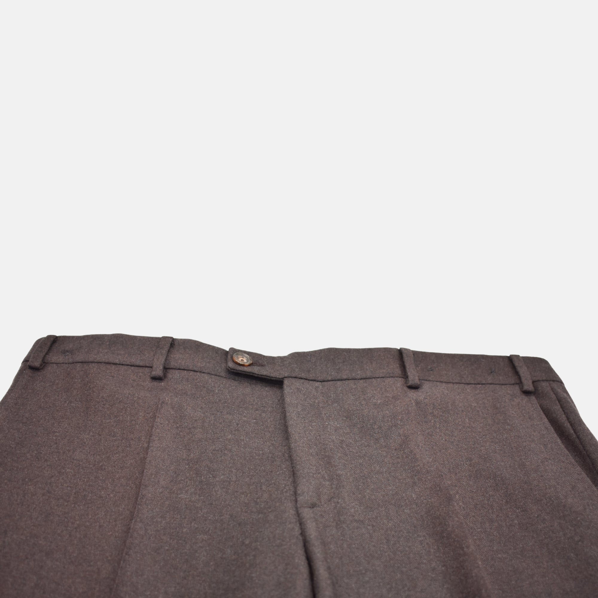 Brown Trousers made of Wool (EU 56)