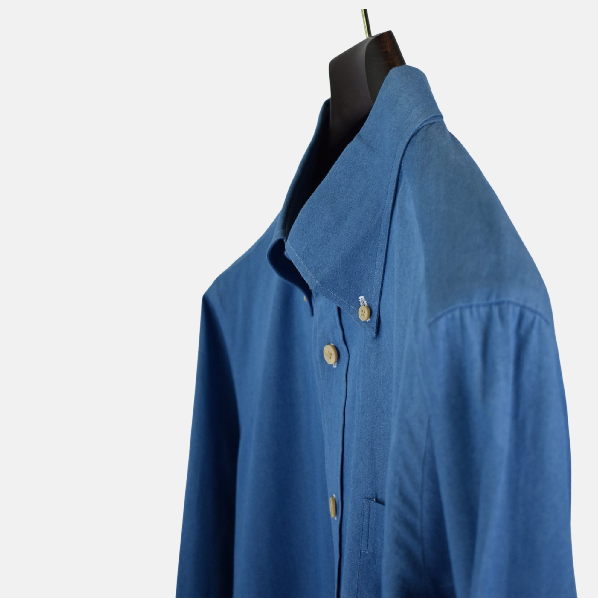 Blue Shirt made of Cotton (EU 43)