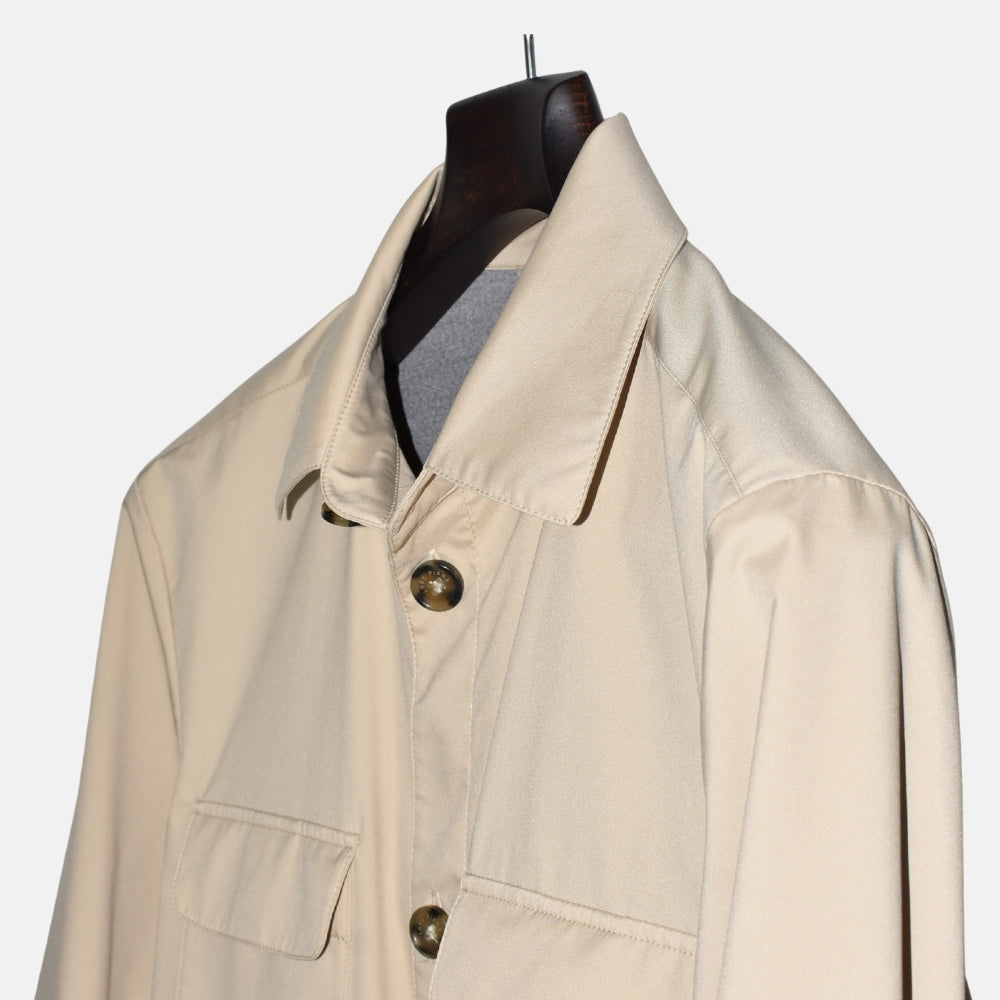 Beiges Windmate Overshirt aus Polyamid (S)
